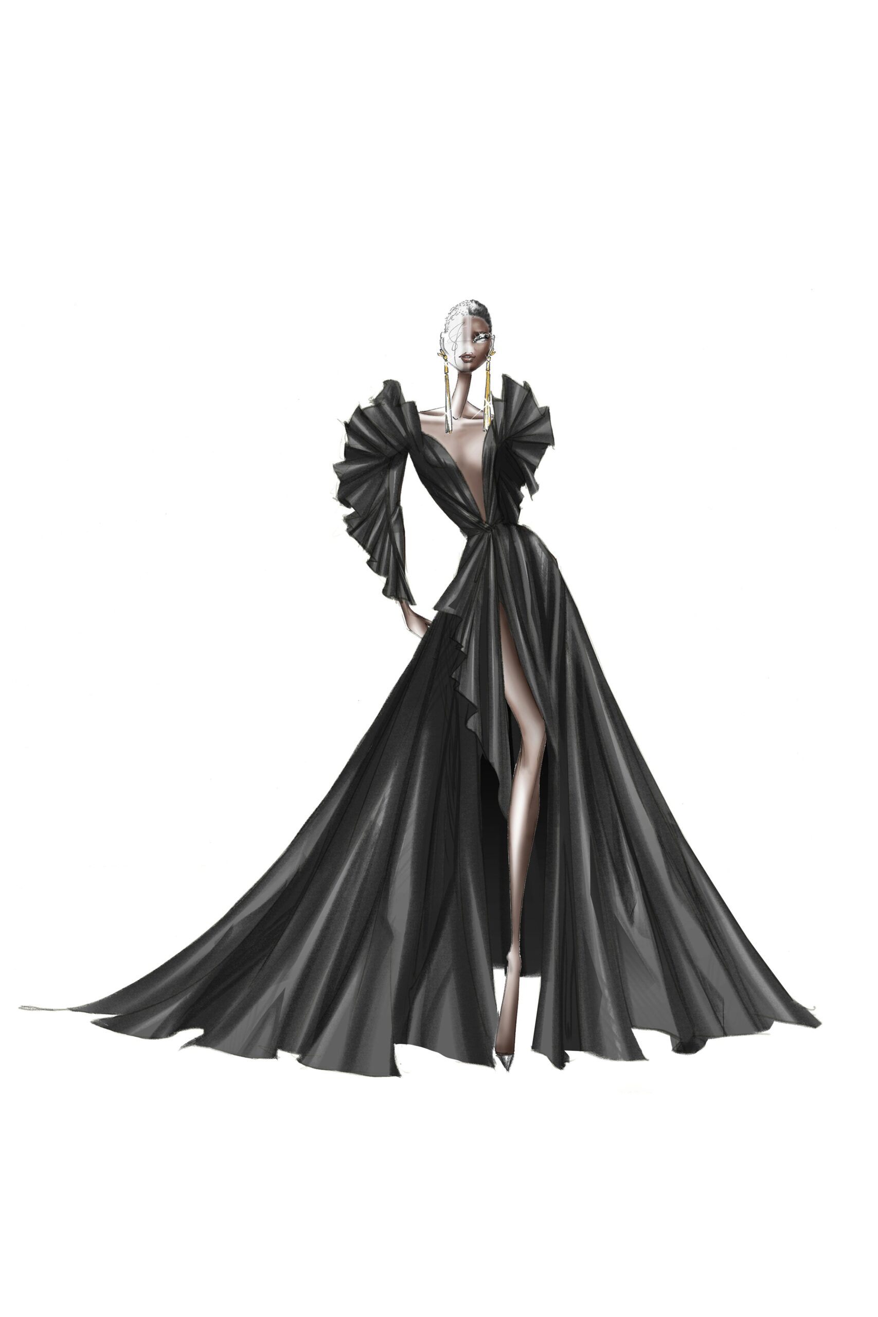 Ralph & Russo F/W 20 Couture Look 35