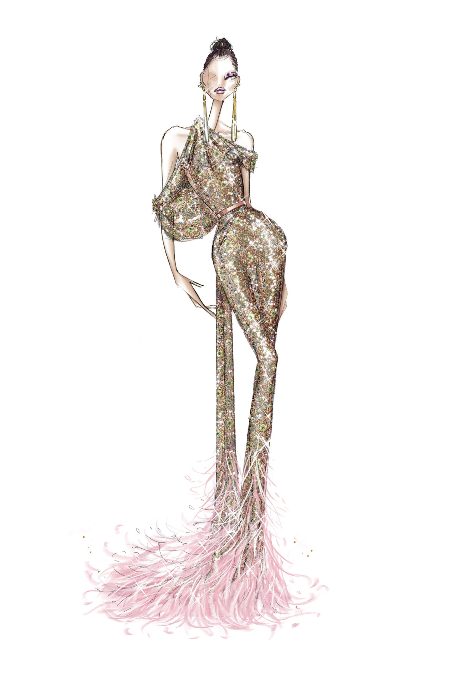 Ralph & Russo F/W 20 Couture Look 37