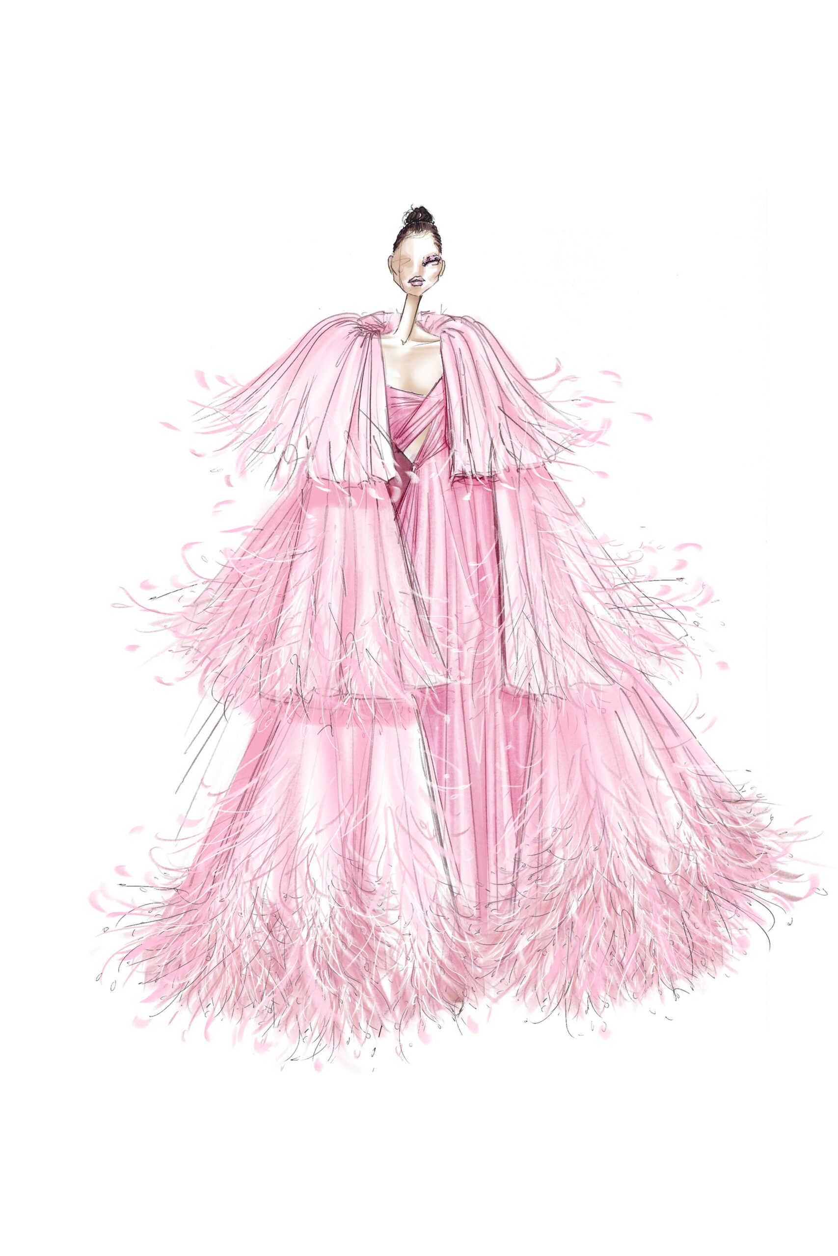 Ralph & Russo F/W 20 Couture Look 38