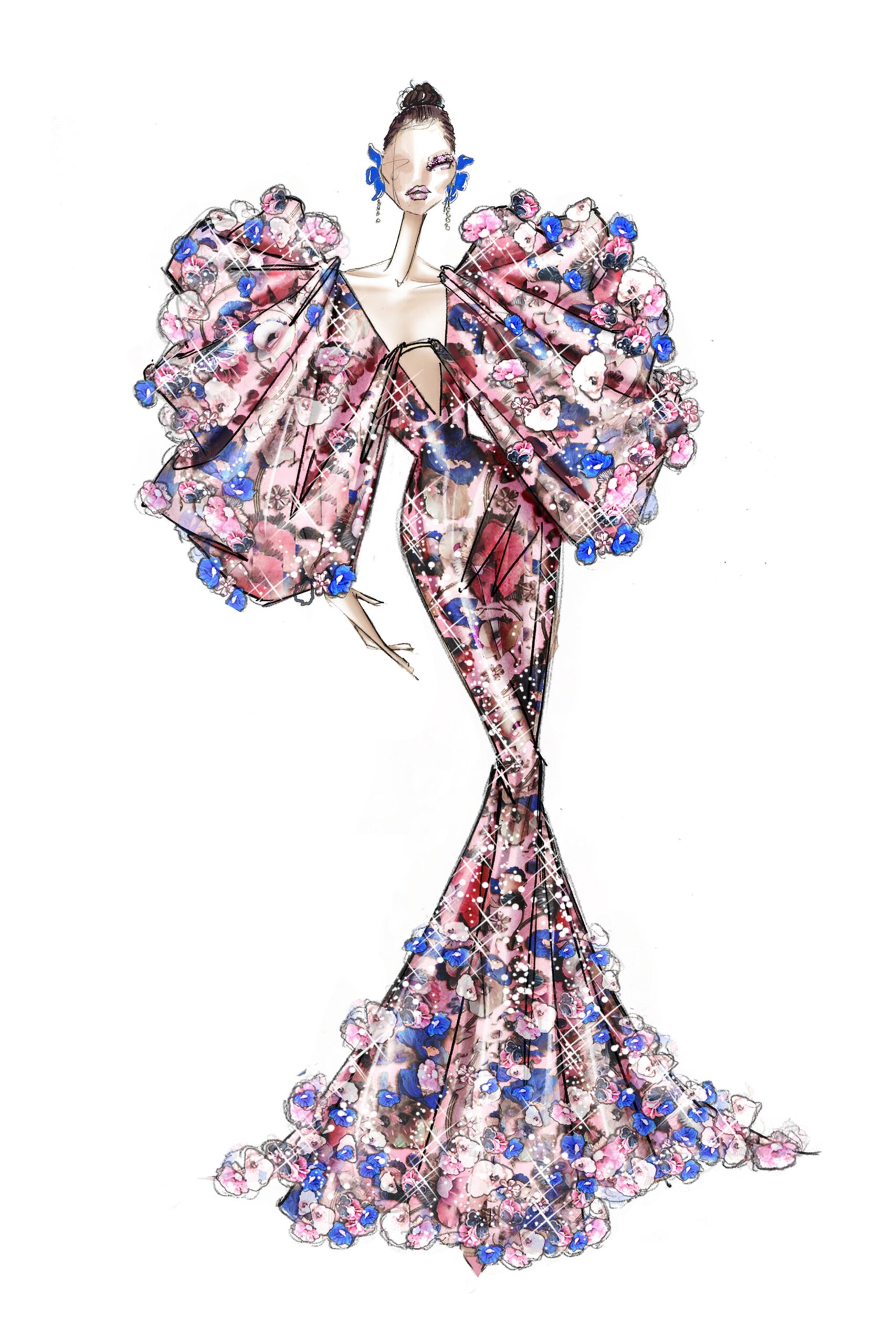 Ralph & Russo F/W 20 Couture Look 40