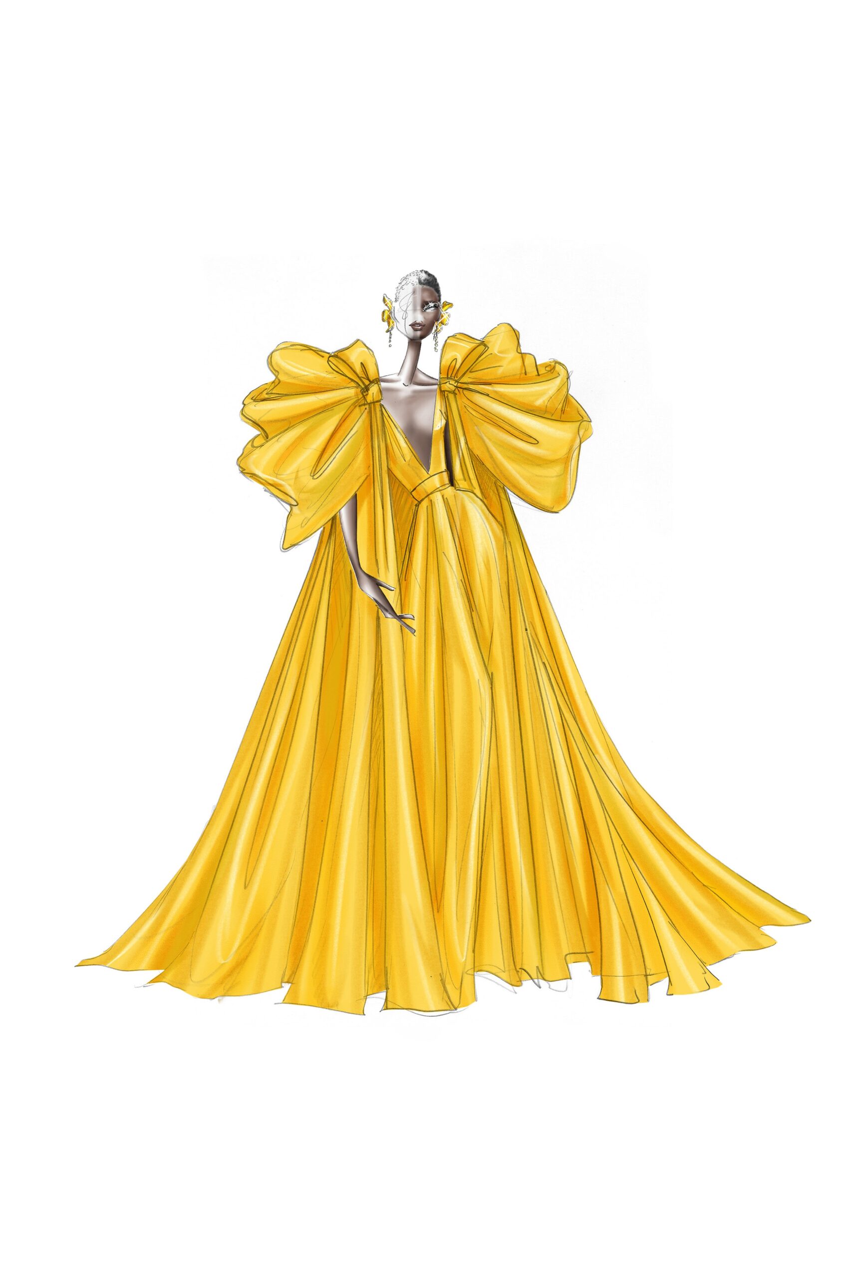 Ralph & Russo F/W 20 Couture Look 41