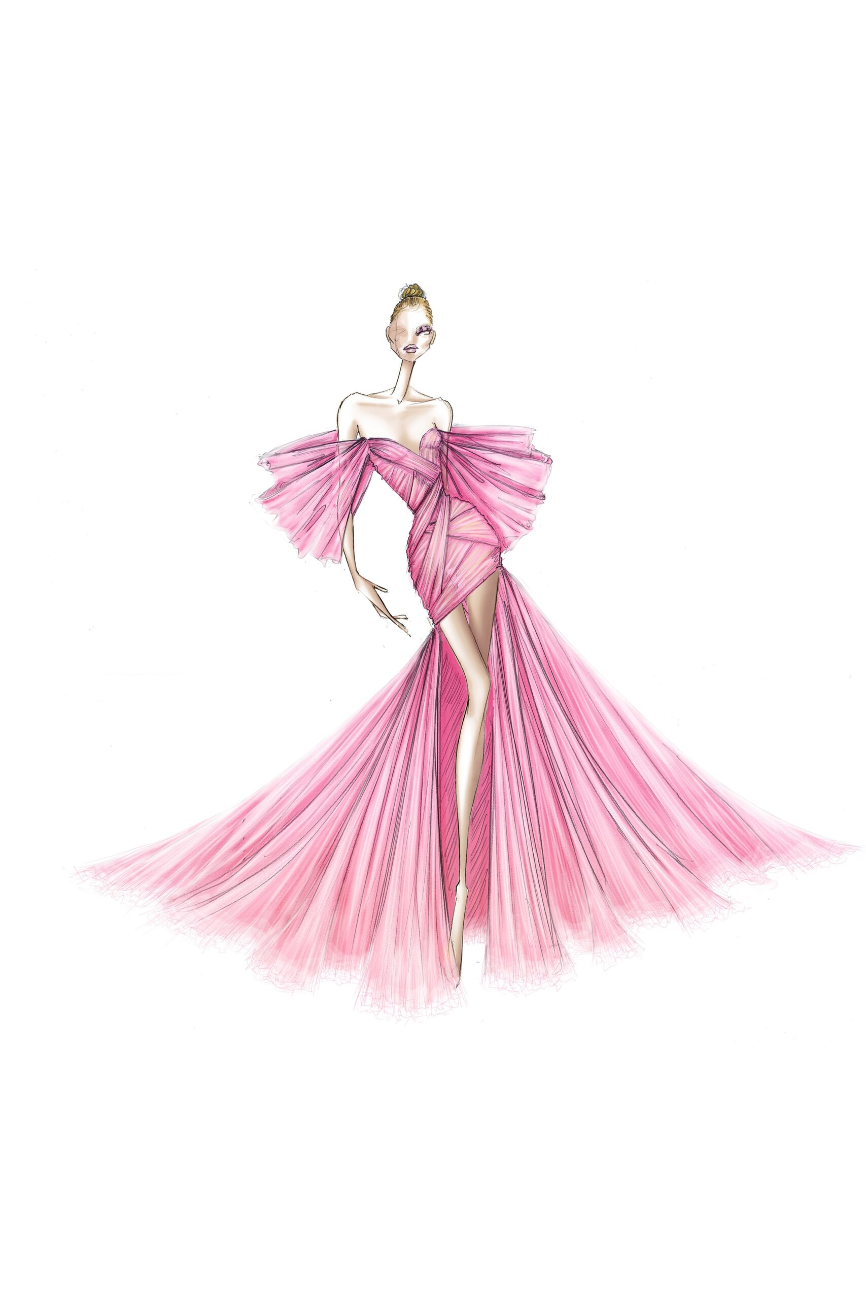 Ralph & Russo F/W 20 Couture Look 49