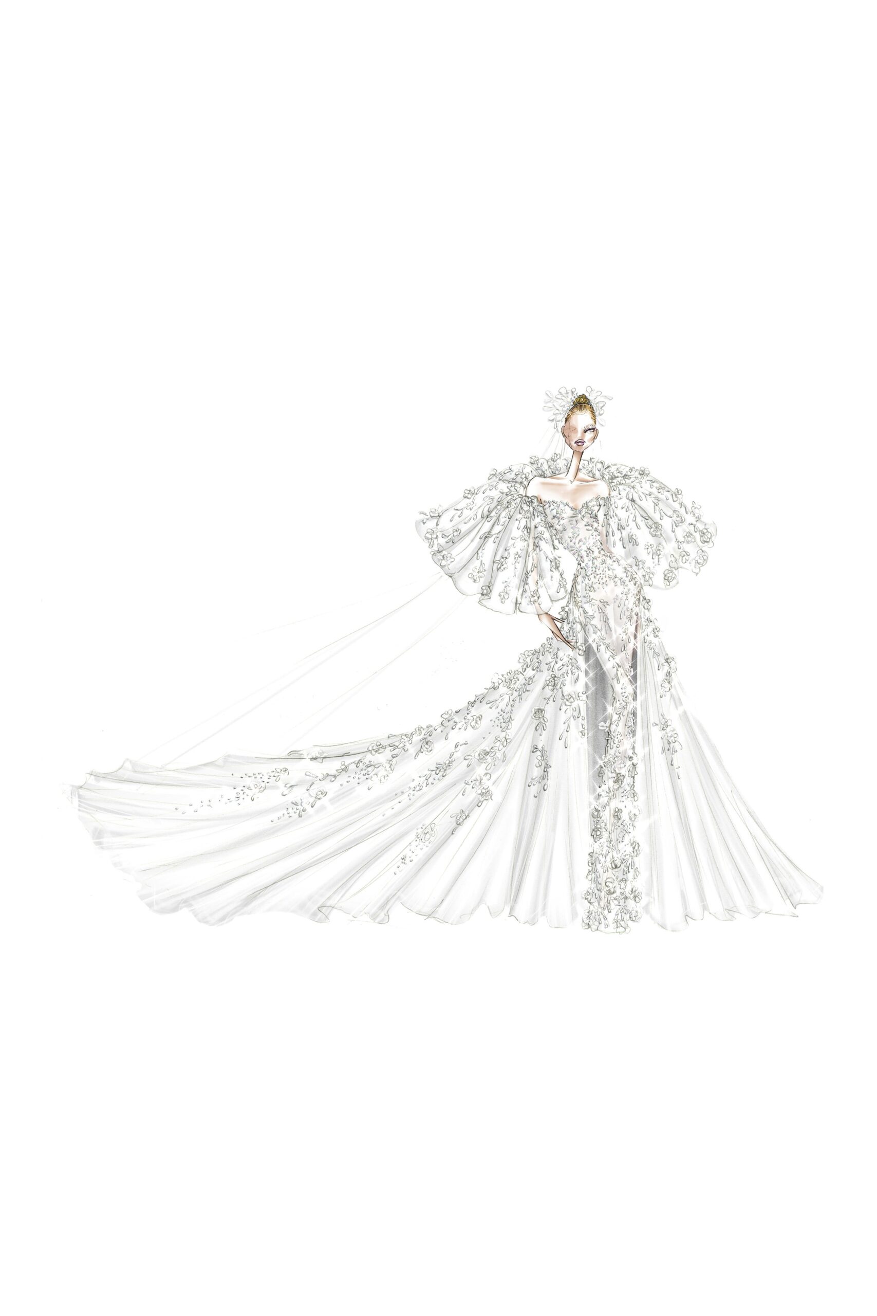 Ralph & Russo F/W 20 Couture Look 52