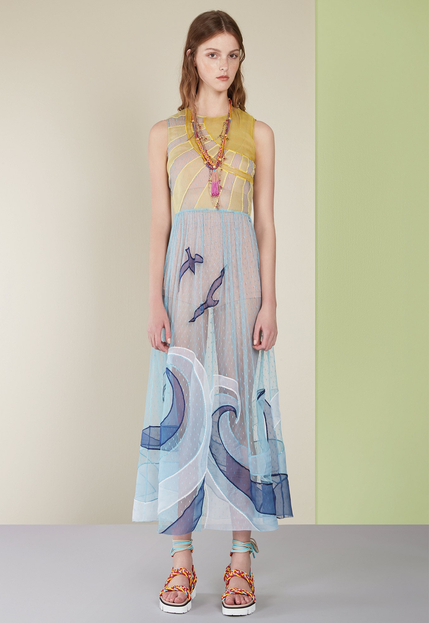 Red Valentino S/S 17 Look 1