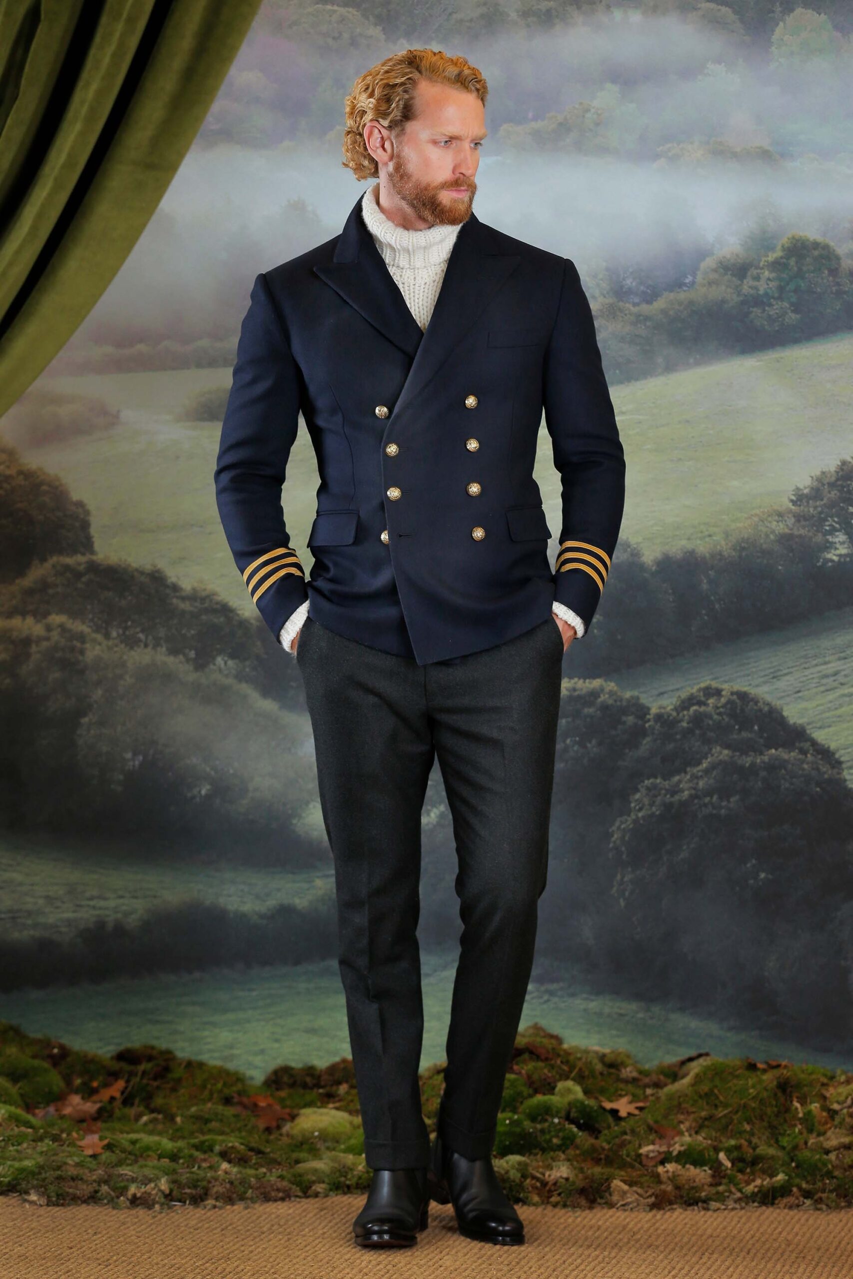 Ralph Lauren F/W 18 Menswear Look 2