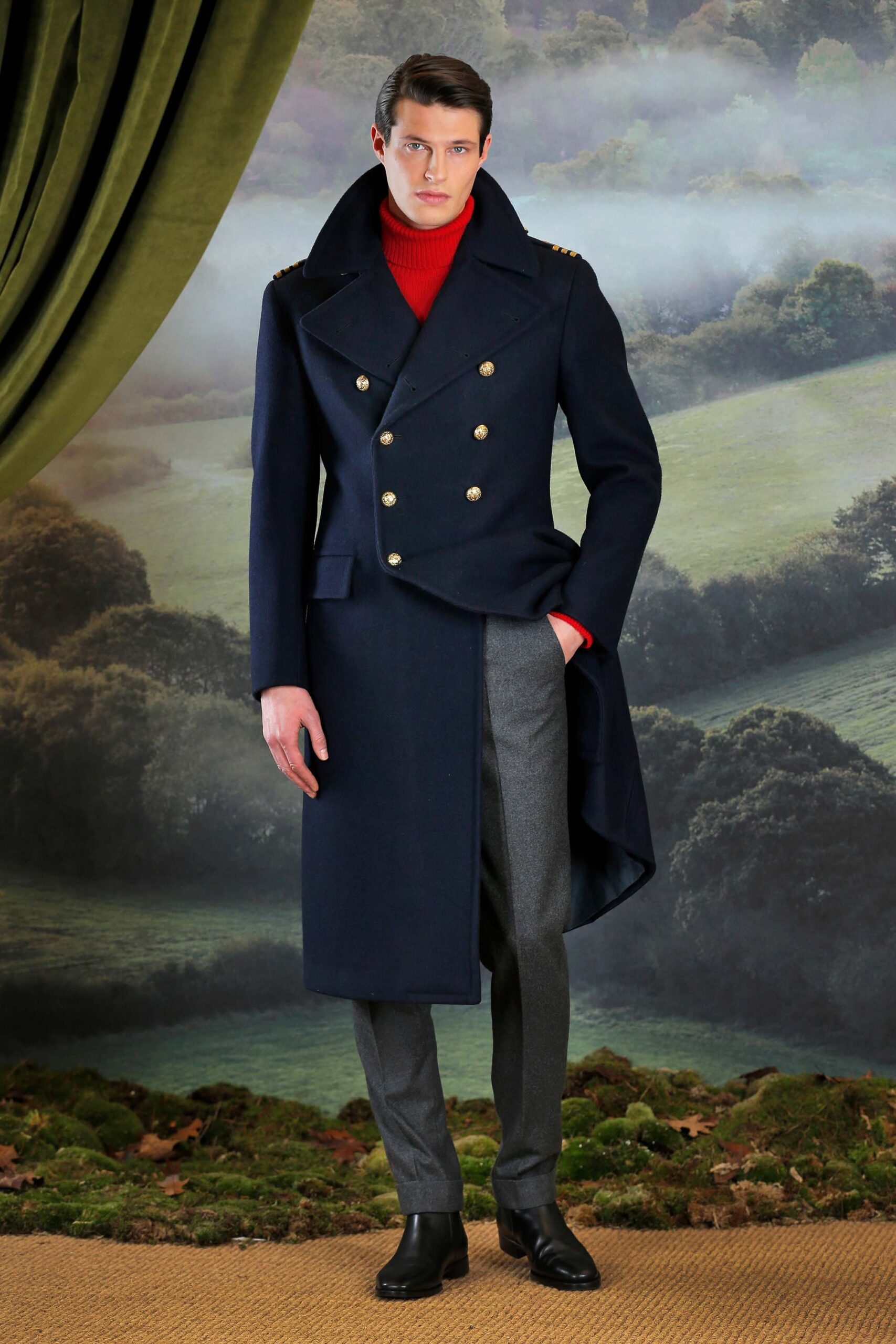 Ralph Lauren F/W 18 Menswear Look 4