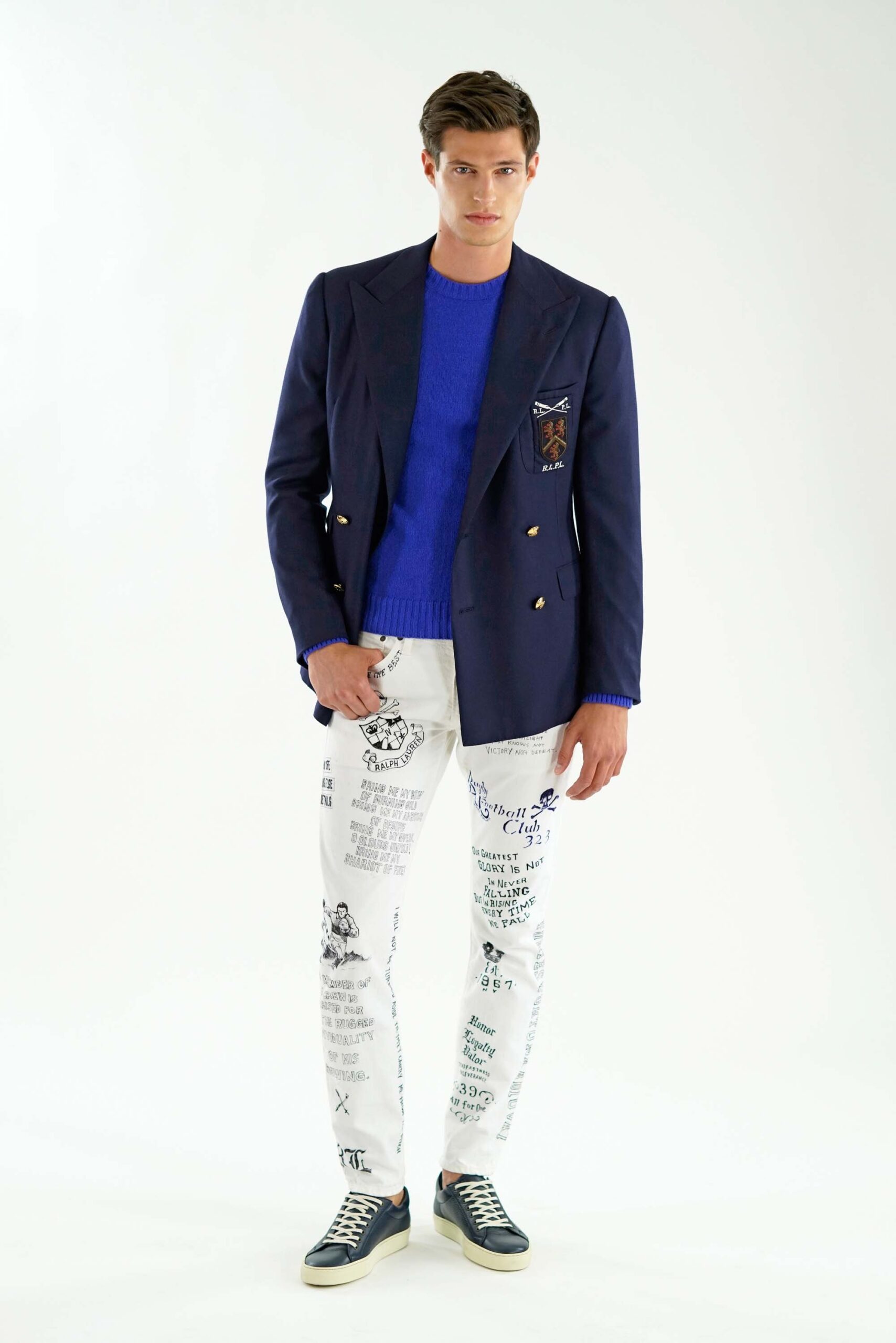 Ralph Lauren S/S 18 Menswear Look 4