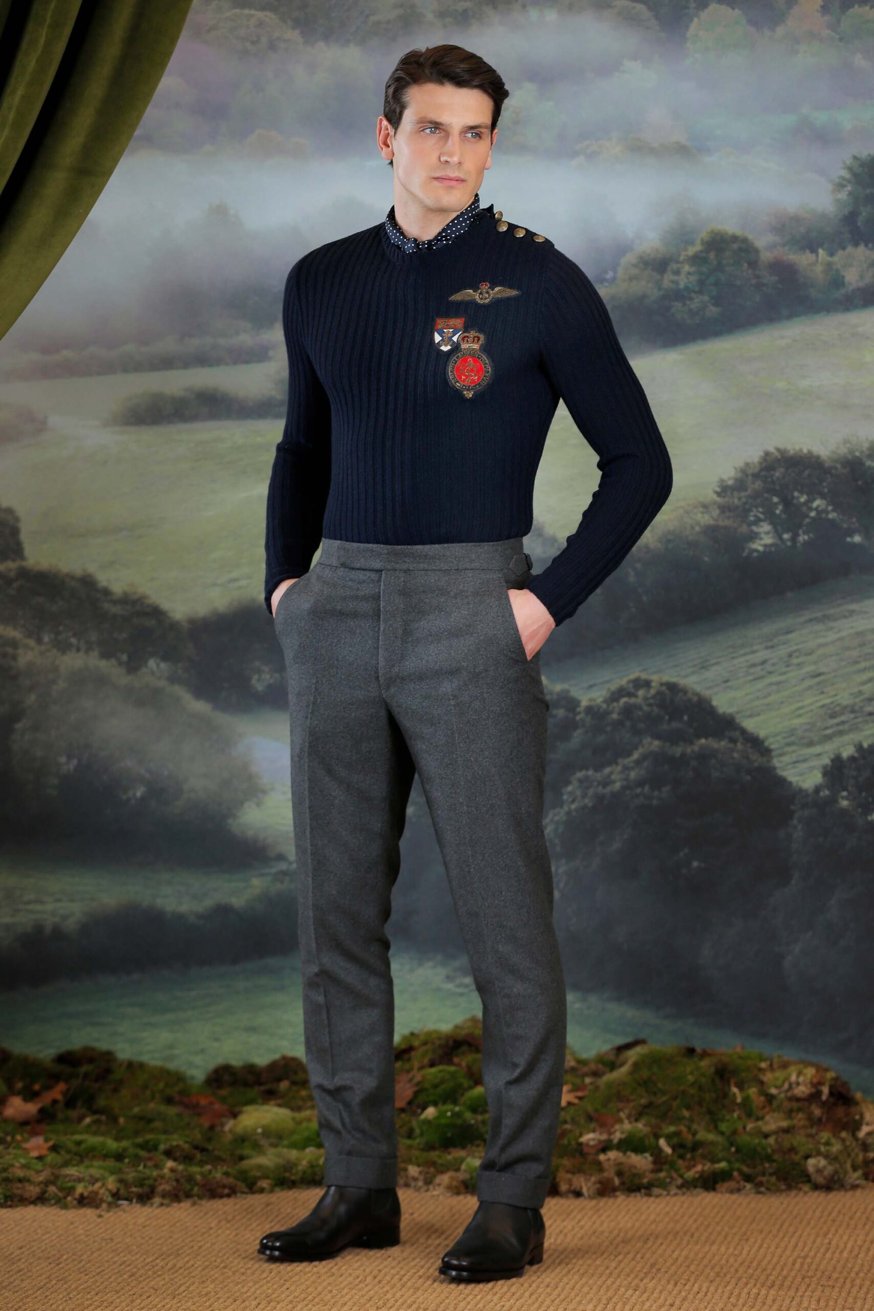 Ralph Lauren F/W 18 Menswear Look 6