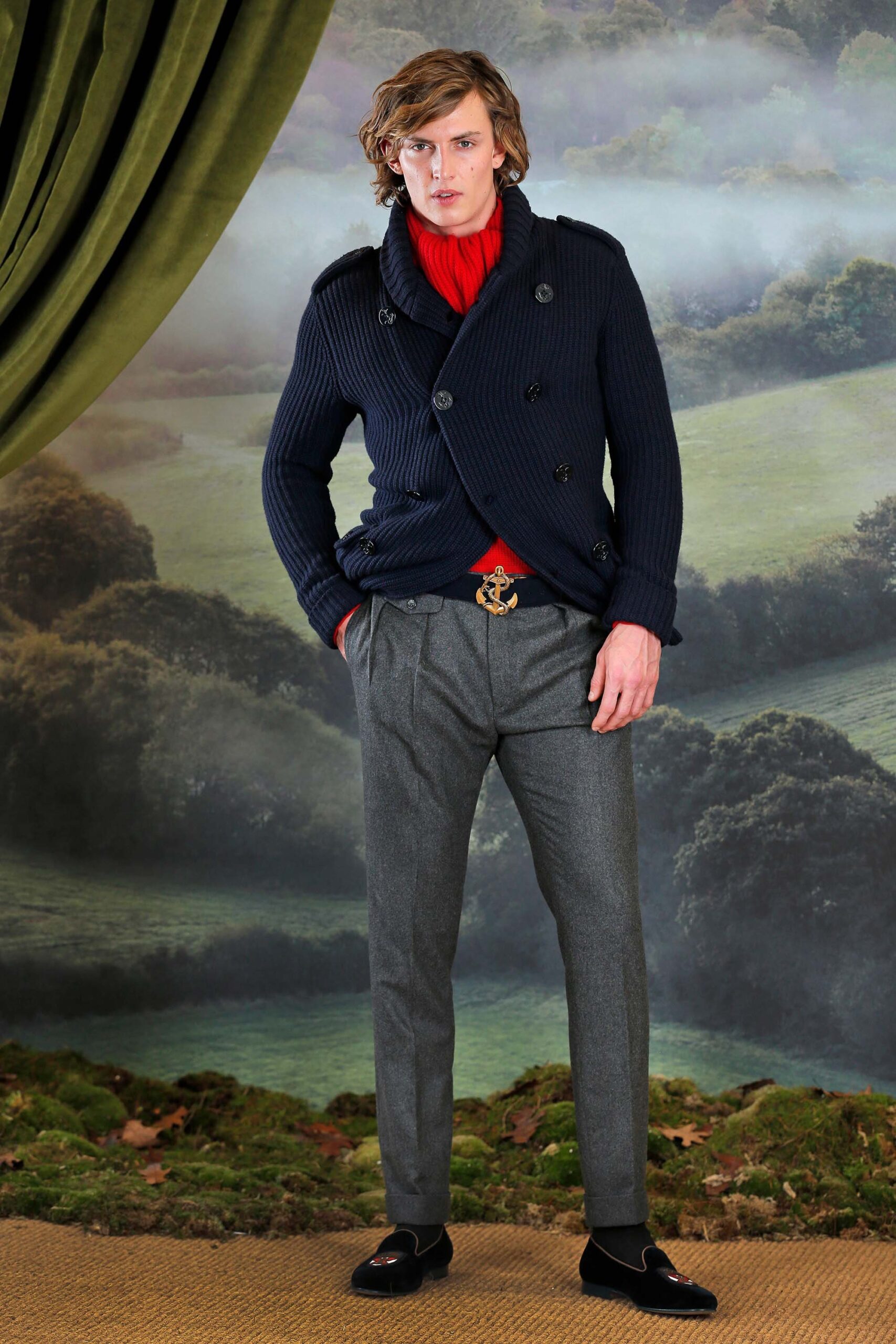 Ralph Lauren F/W 18 Menswear Look 7