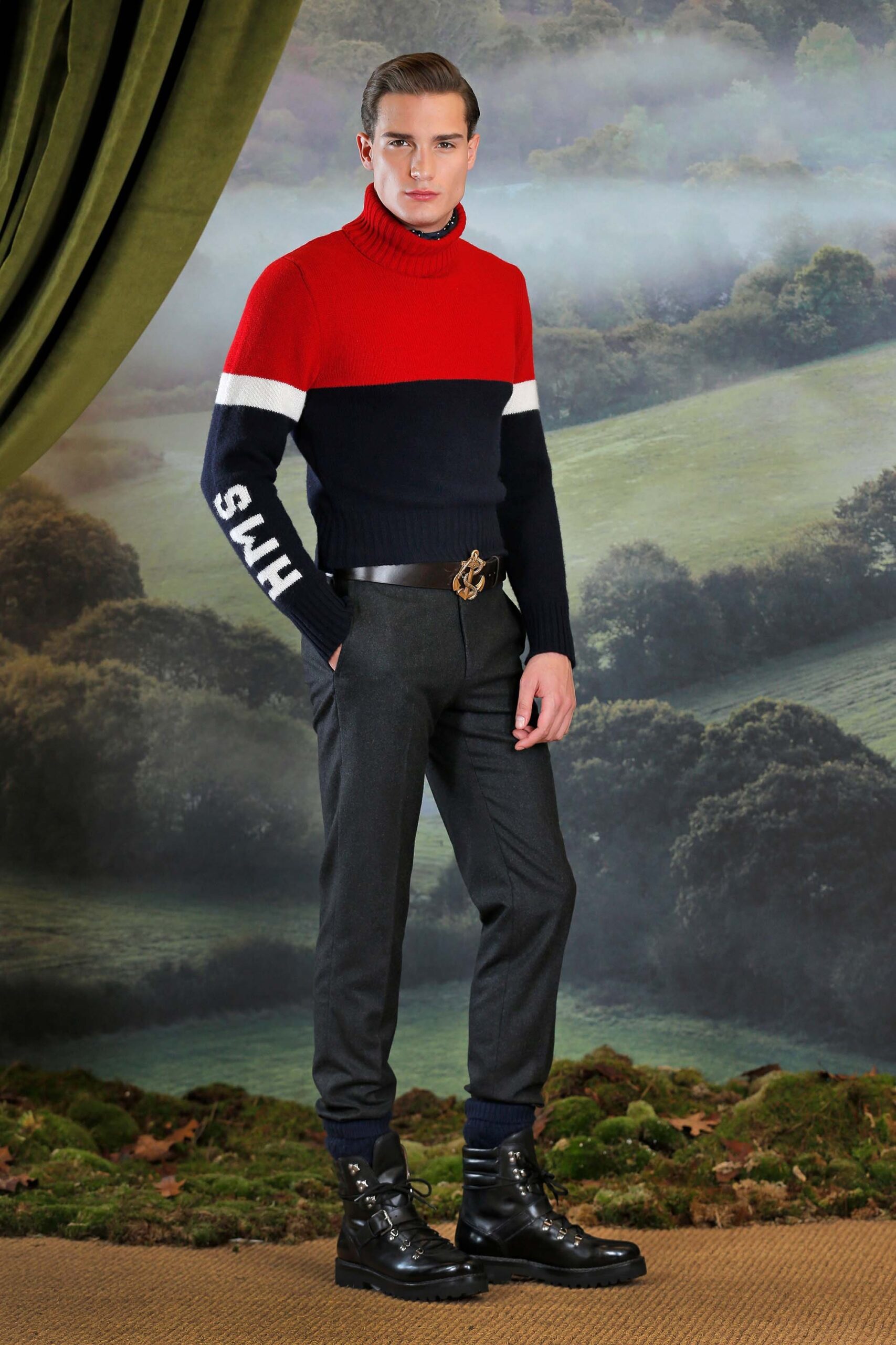 Ralph Lauren F/W 18 Menswear Look 8
