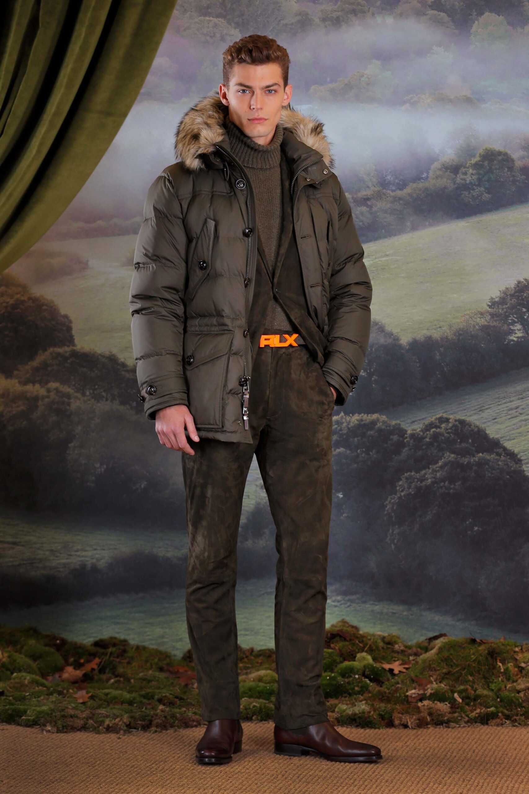 Ralph Lauren F/W 18 Menswear Look 15