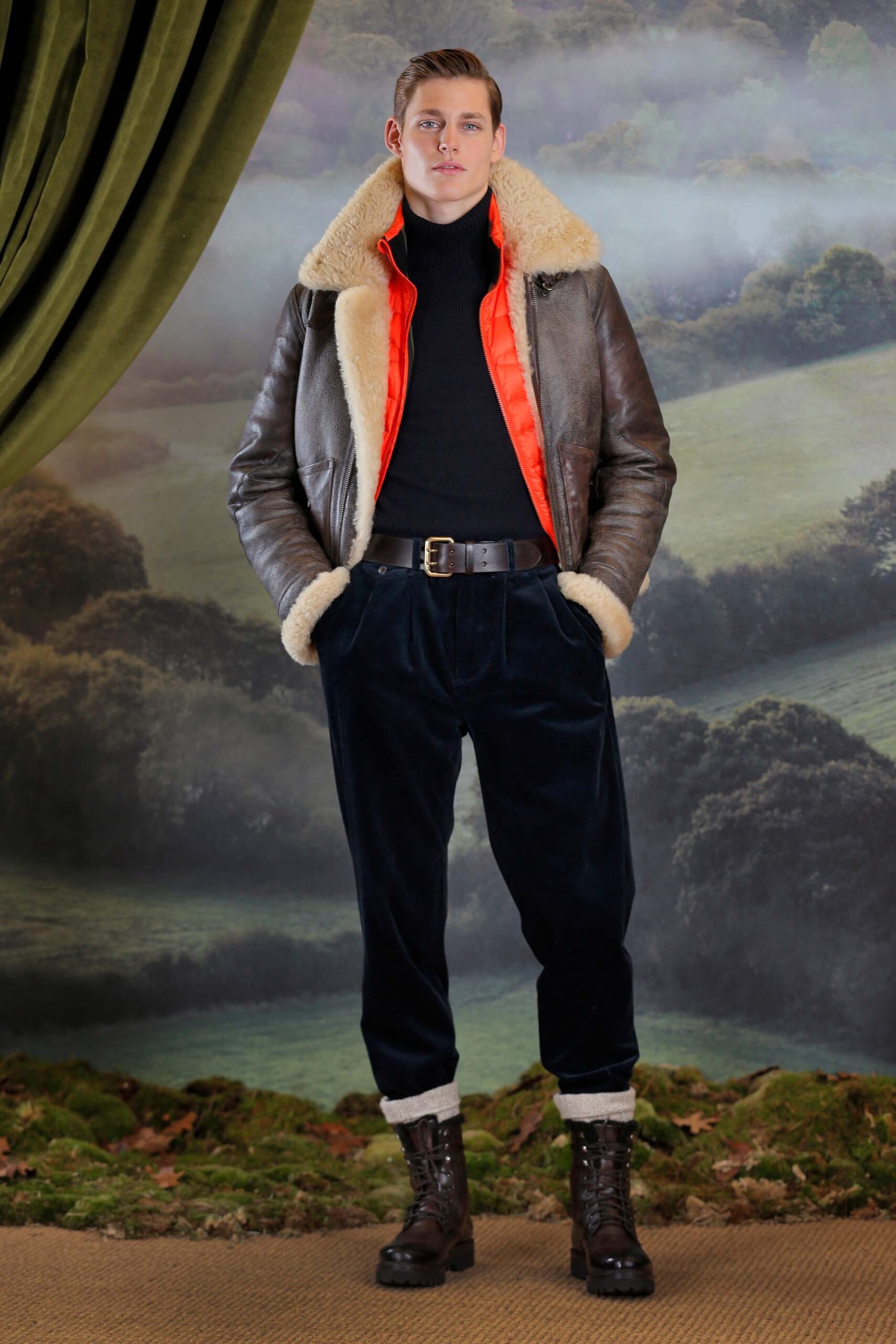 Ralph Lauren F/W 18 Menswear Look 16