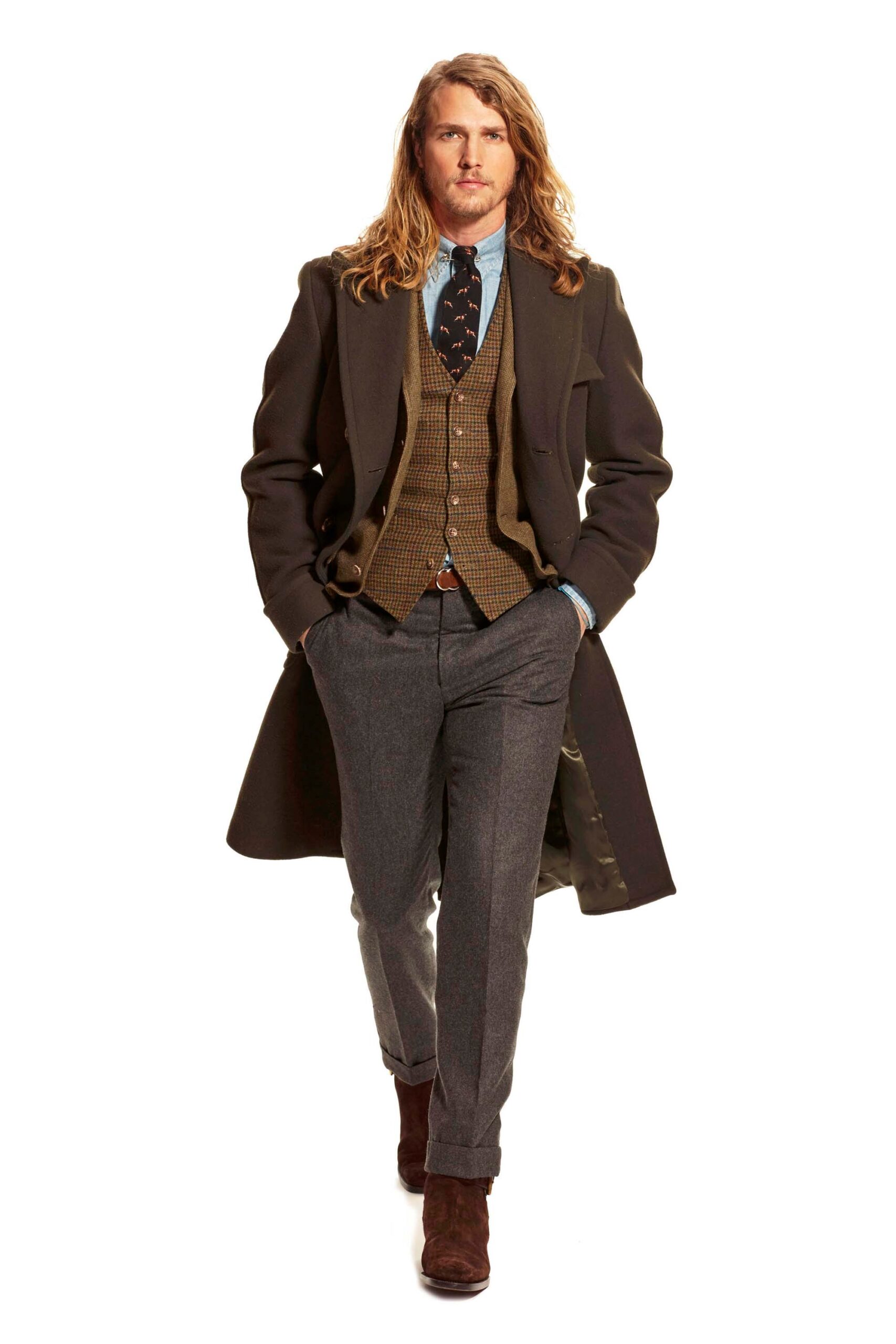 Polo Ralph Lauren F/W 16 Menswear Look 18
