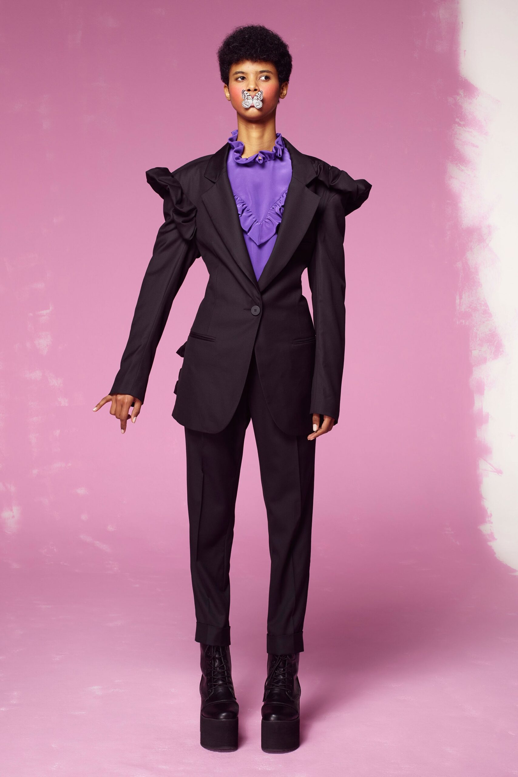 Preen by Thornton Bregazzi F/W 17 Look 19
