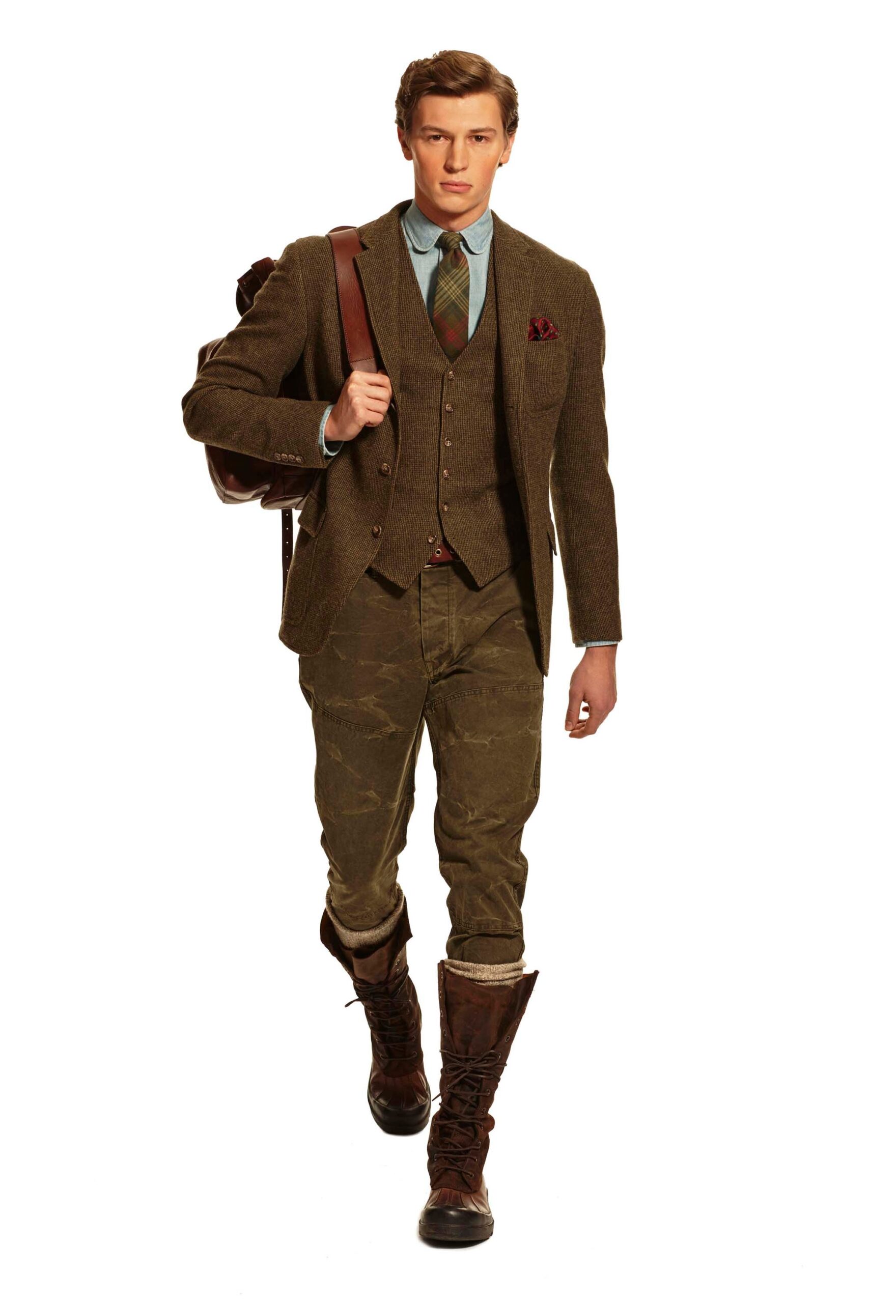 Polo Ralph Lauren F/W 16 Menswear Look 23