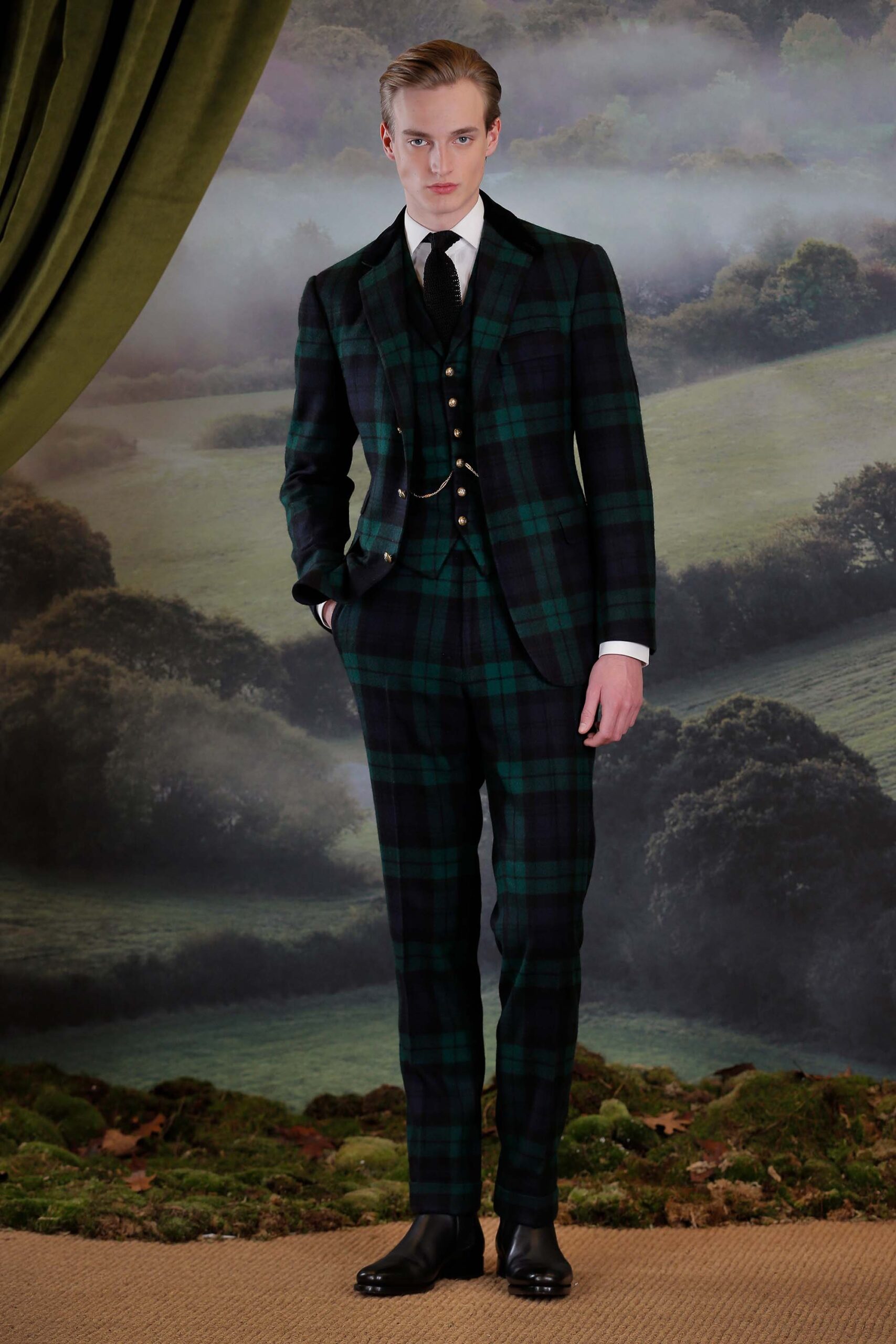 Ralph Lauren F/W 18 Menswear Look 38