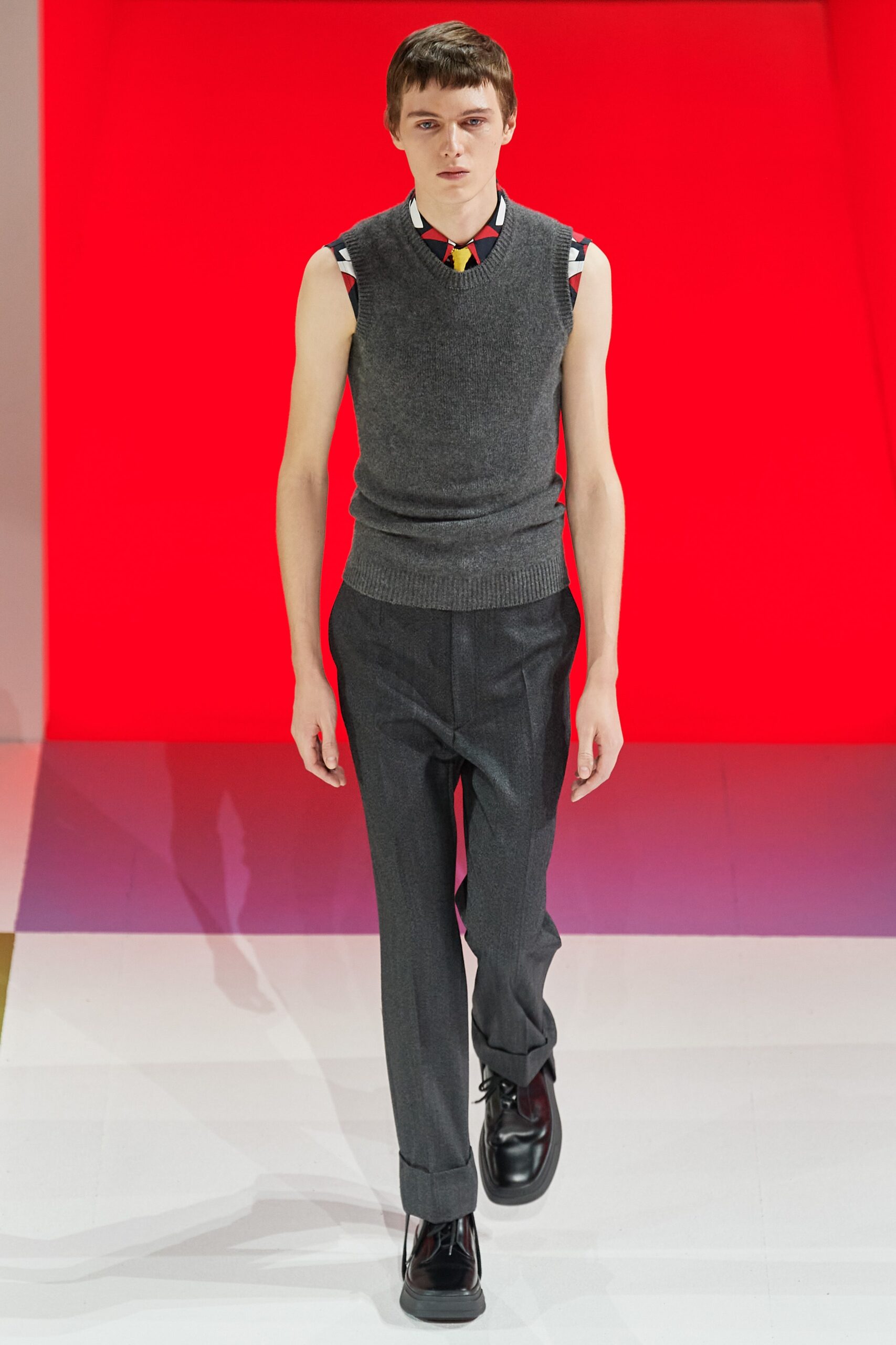 Prada F/W 20 Menswear Look 1