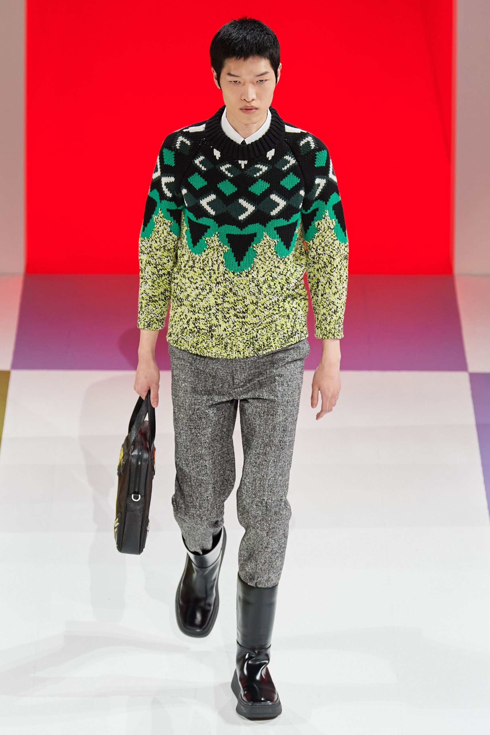 Prada F/W 20 Menswear Look 14