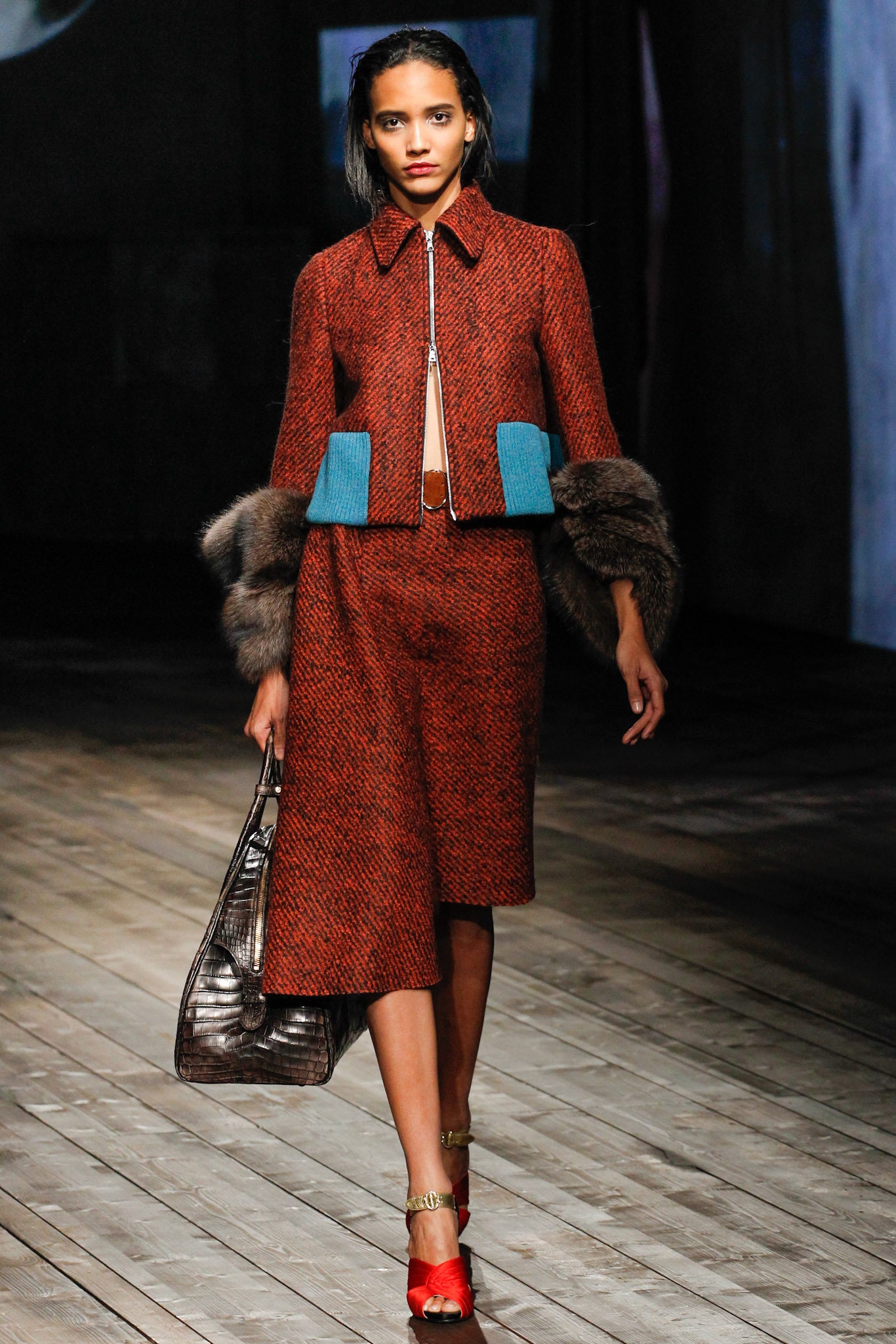Prada F/W 13 Look 9