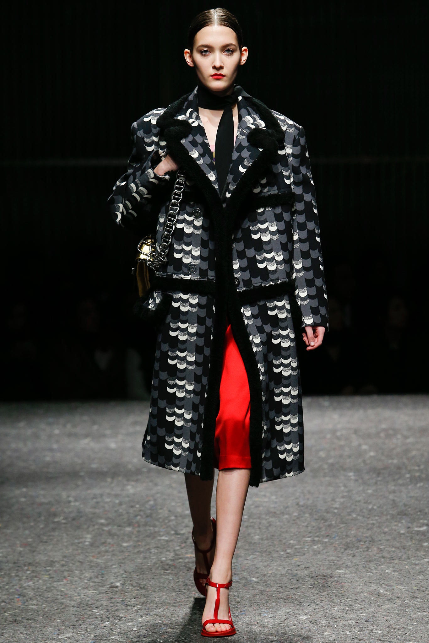Prada F/W 14 Look 1