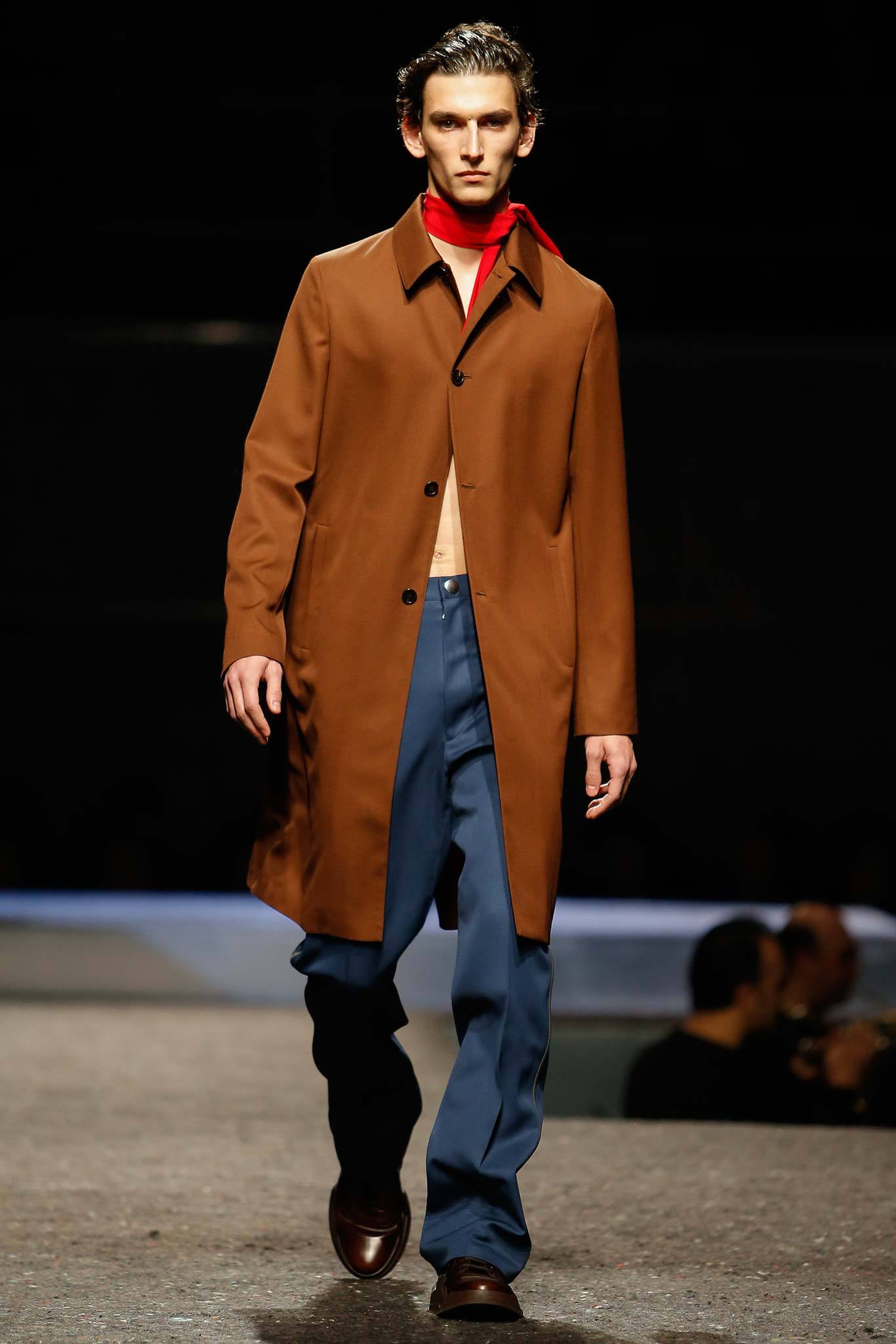 Prada F/W 14 Menswear Look 1