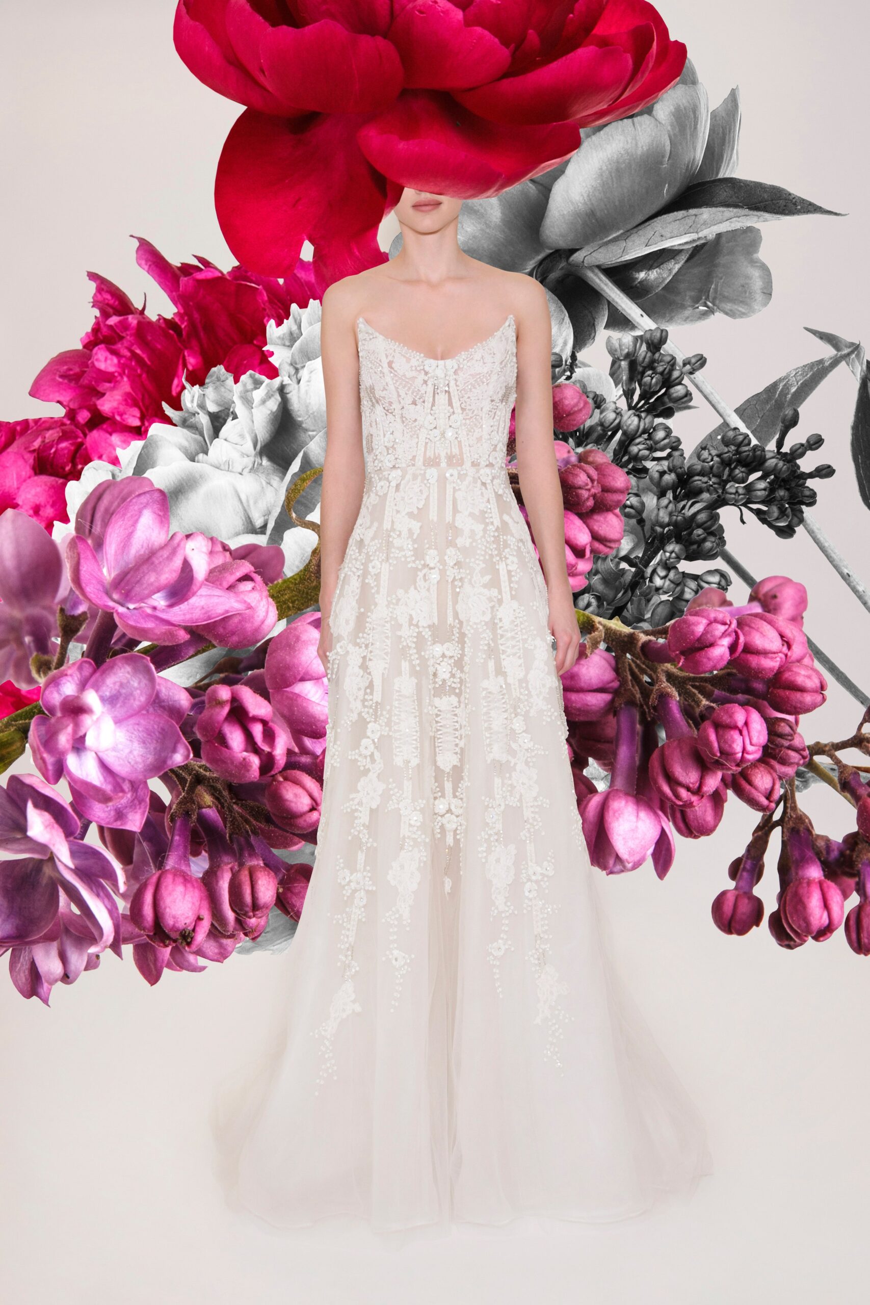 Reem Acra S/S 21 Bridal Look 1