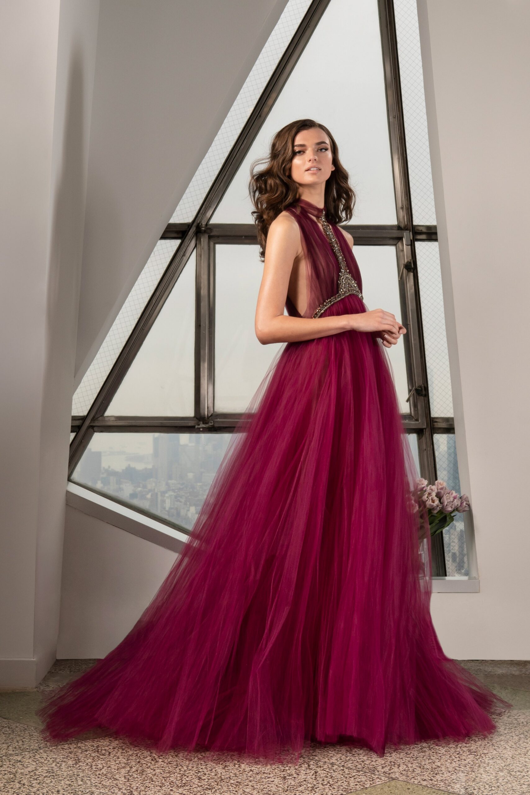 Reem Acra F/W 21 Look 1