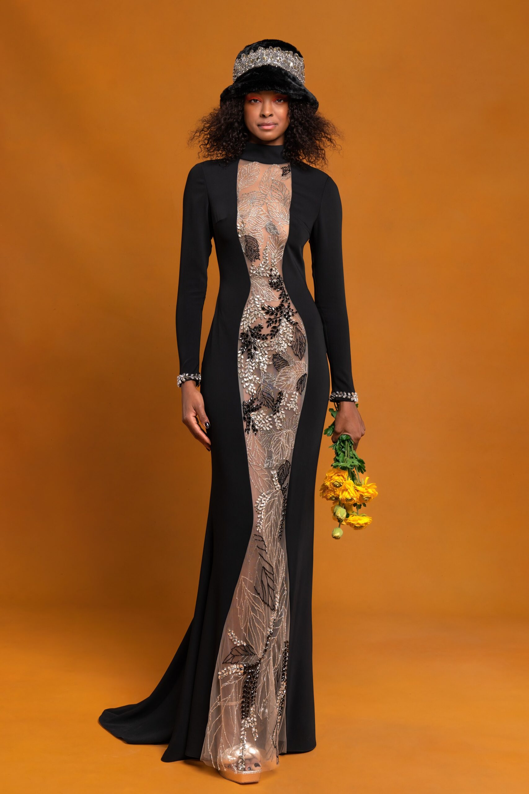 Reem Acra F/W 22 Look 1