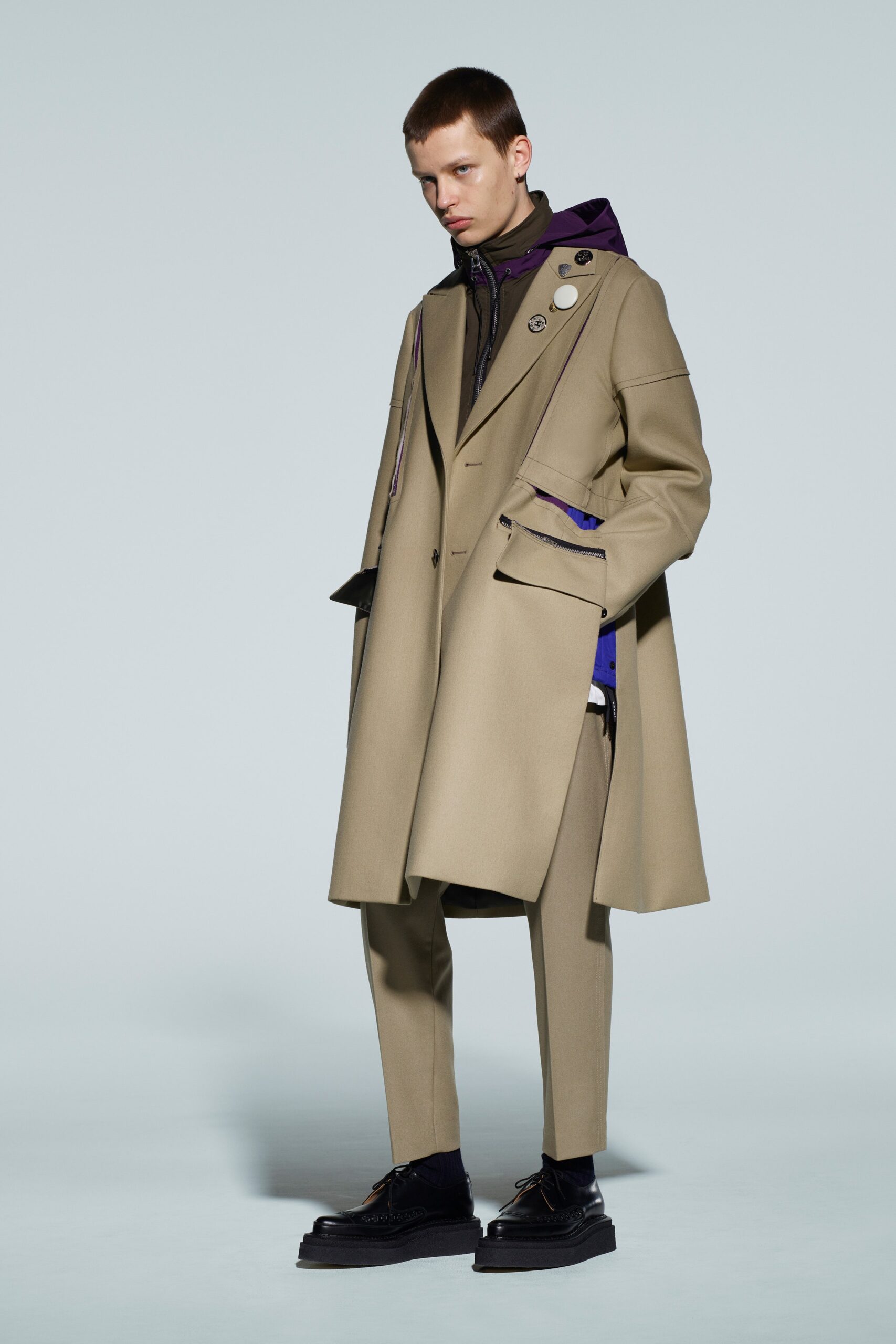 Sacai F/W 21 Menswear Look 1