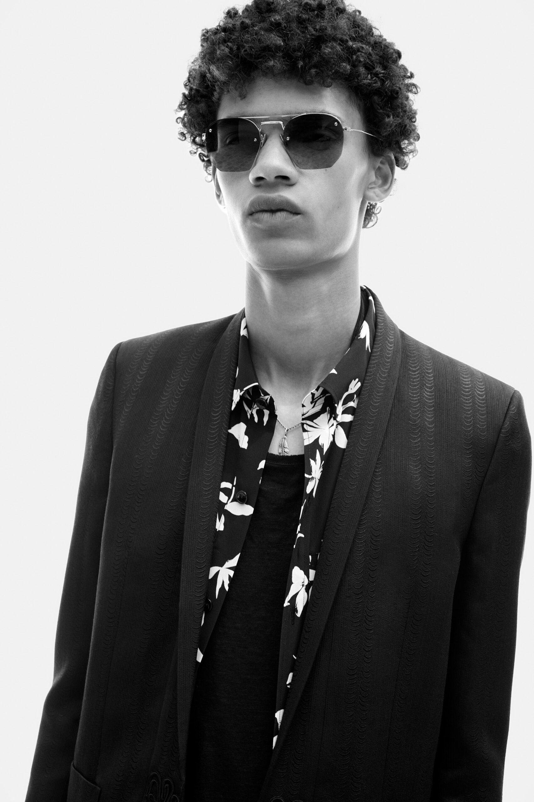 Saint Laurent S/S 21 Menswear Look 1