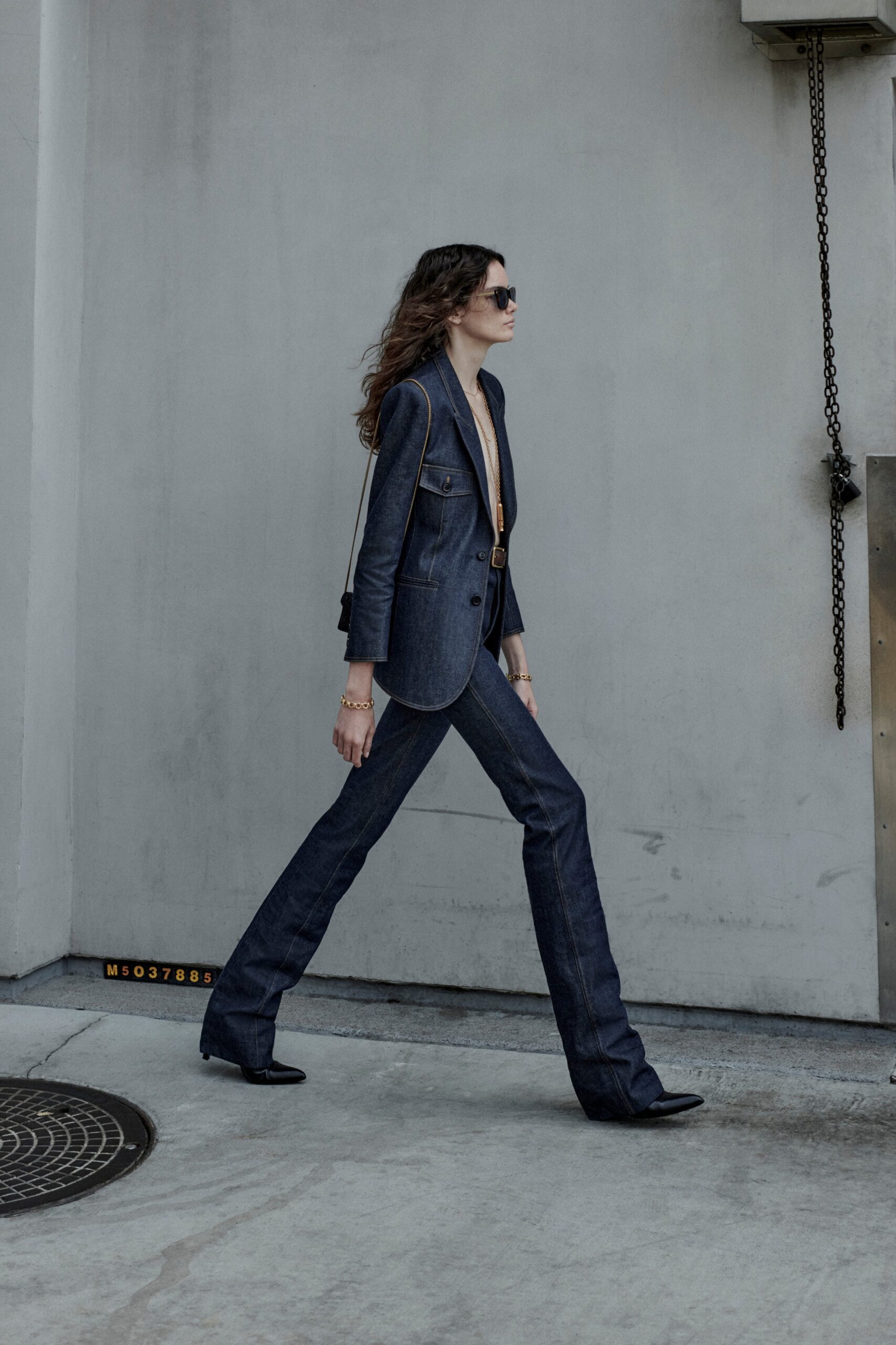Saint Laurent Resort 22 Look 1