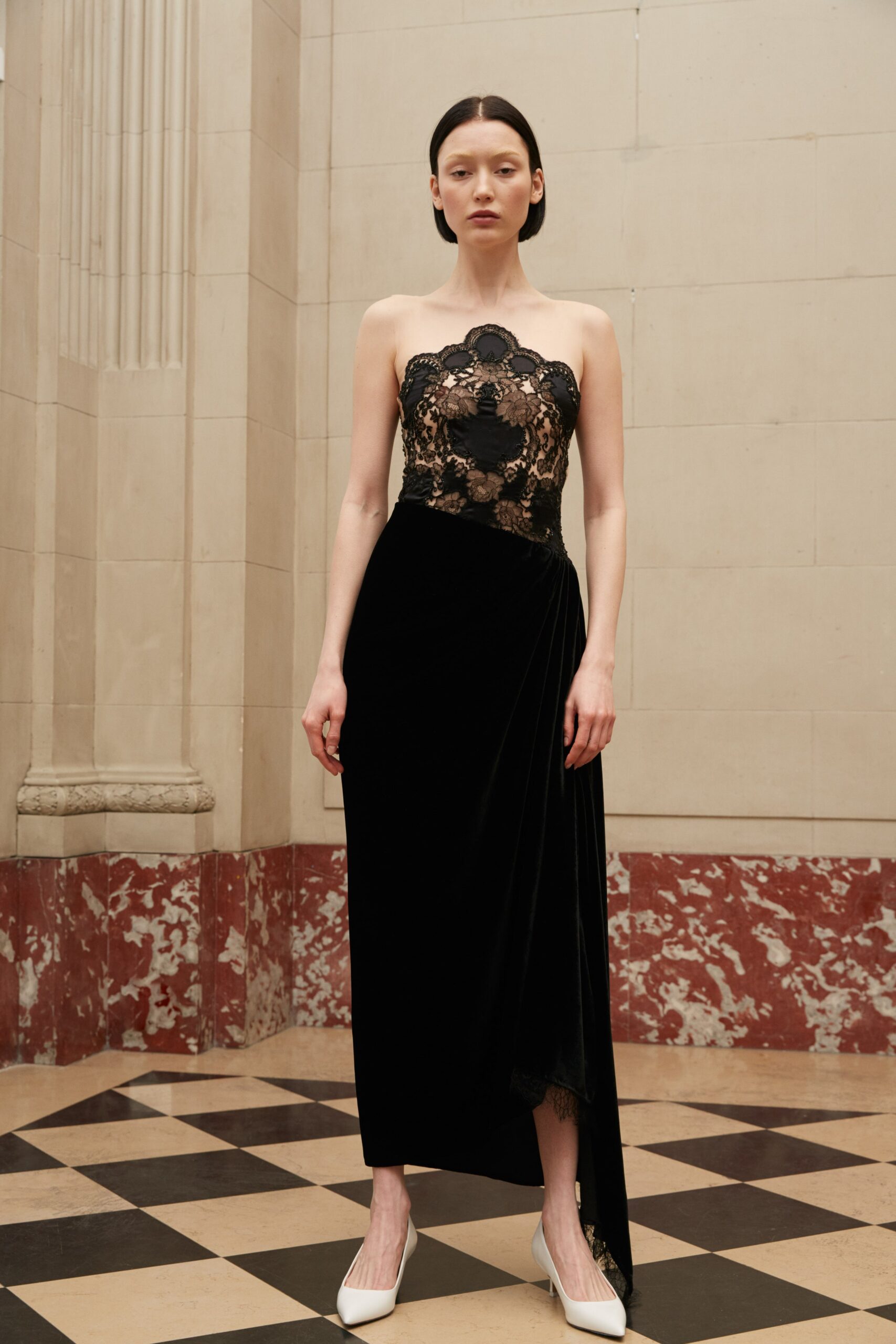 Reem Acra F/W 19 Look 1