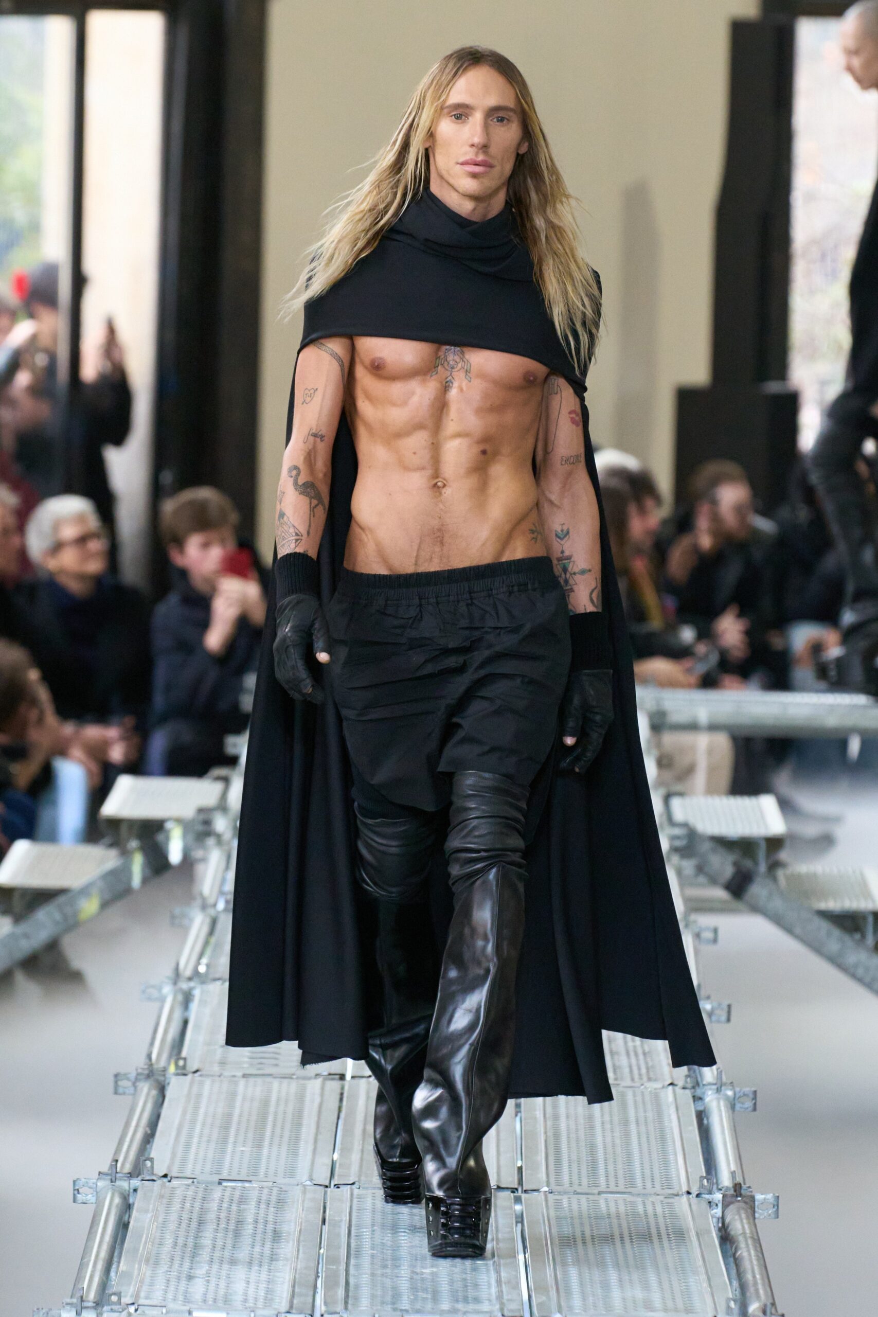 Rick Owens F/W 23 Menswear Look 1