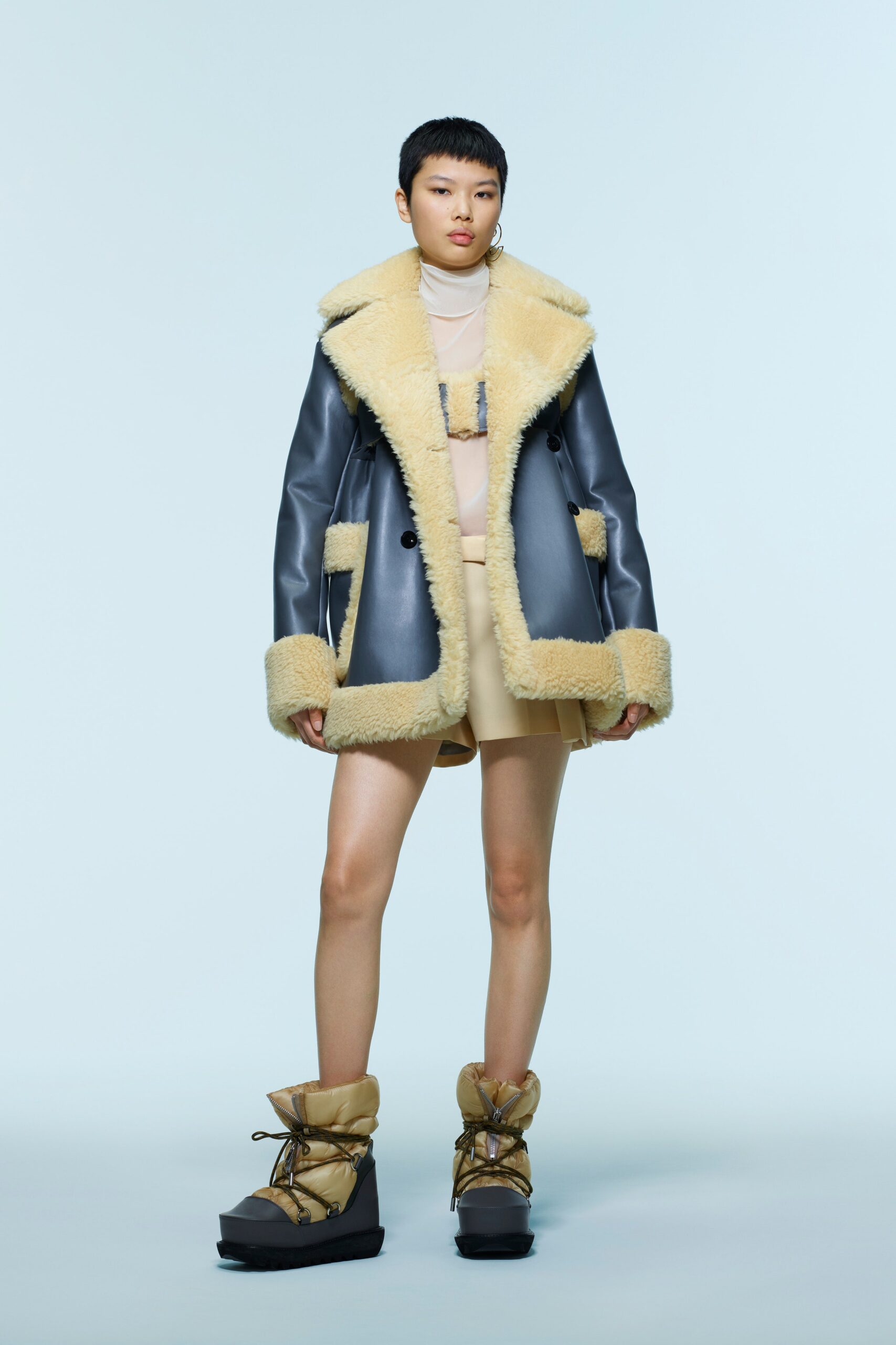 Sacai F/W 22 Look 1