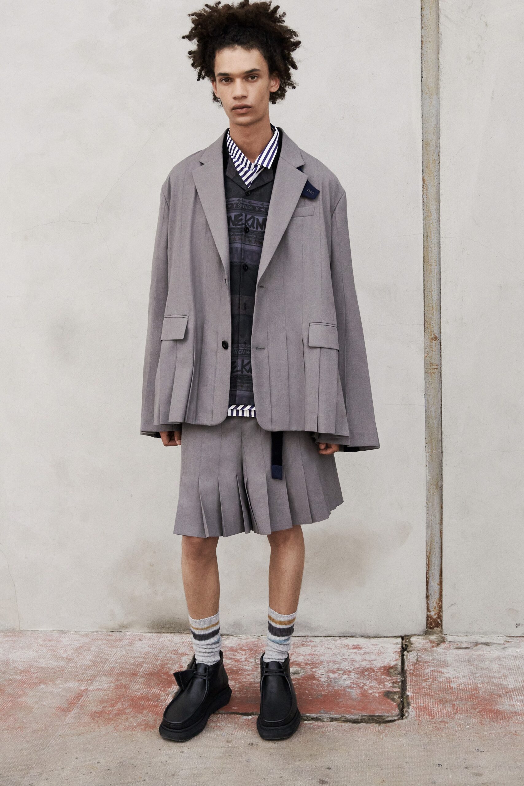 Sacai S/S 23 Menswear Look 1