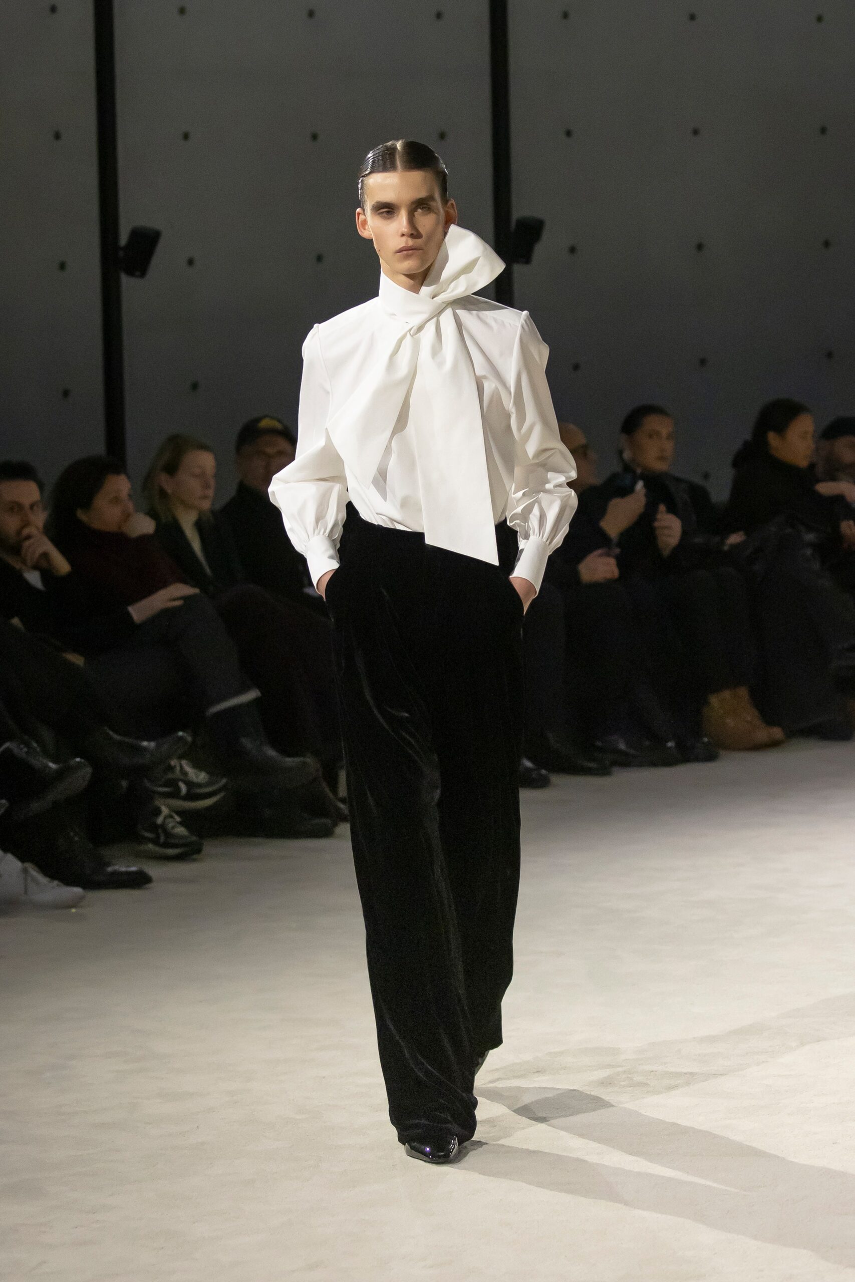 Saint Laurent F/W 23 Menswear Look 1