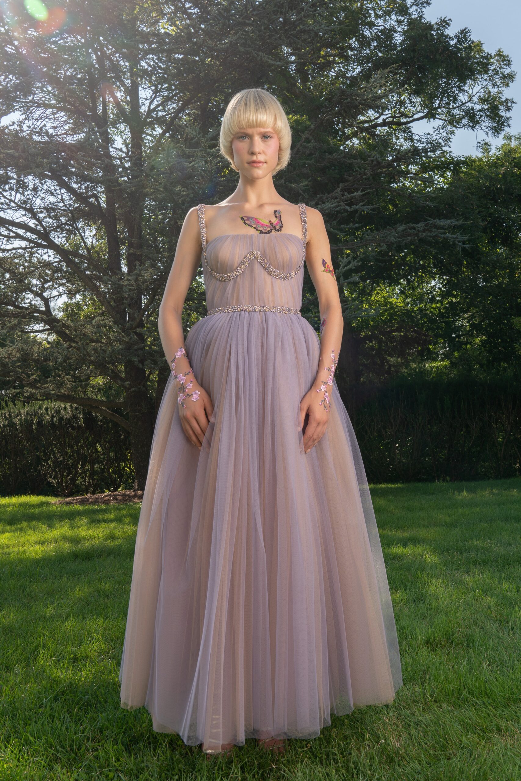 Reem Acra S/S 22 Look 2