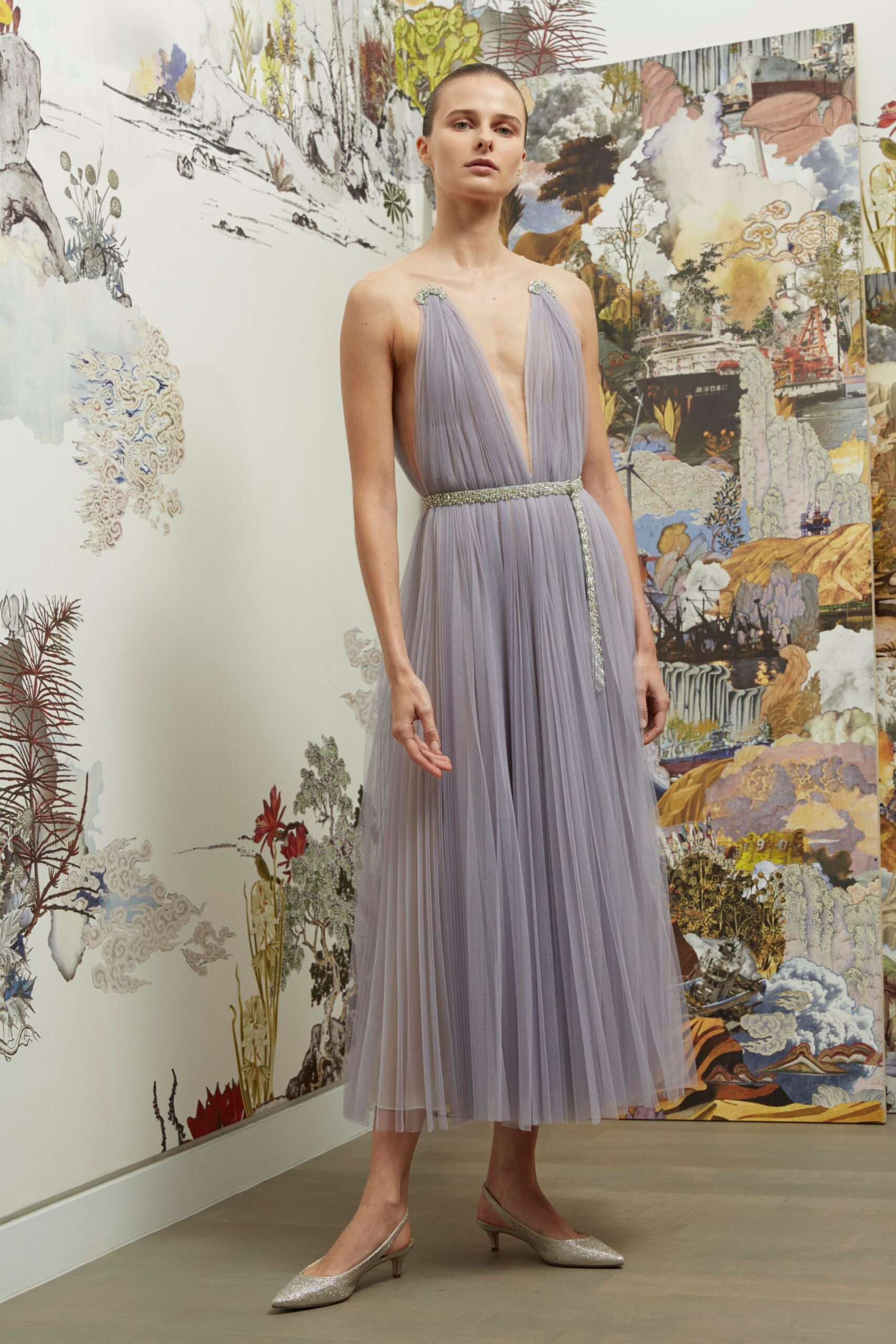 Reem Acra S/S 19 Look 2