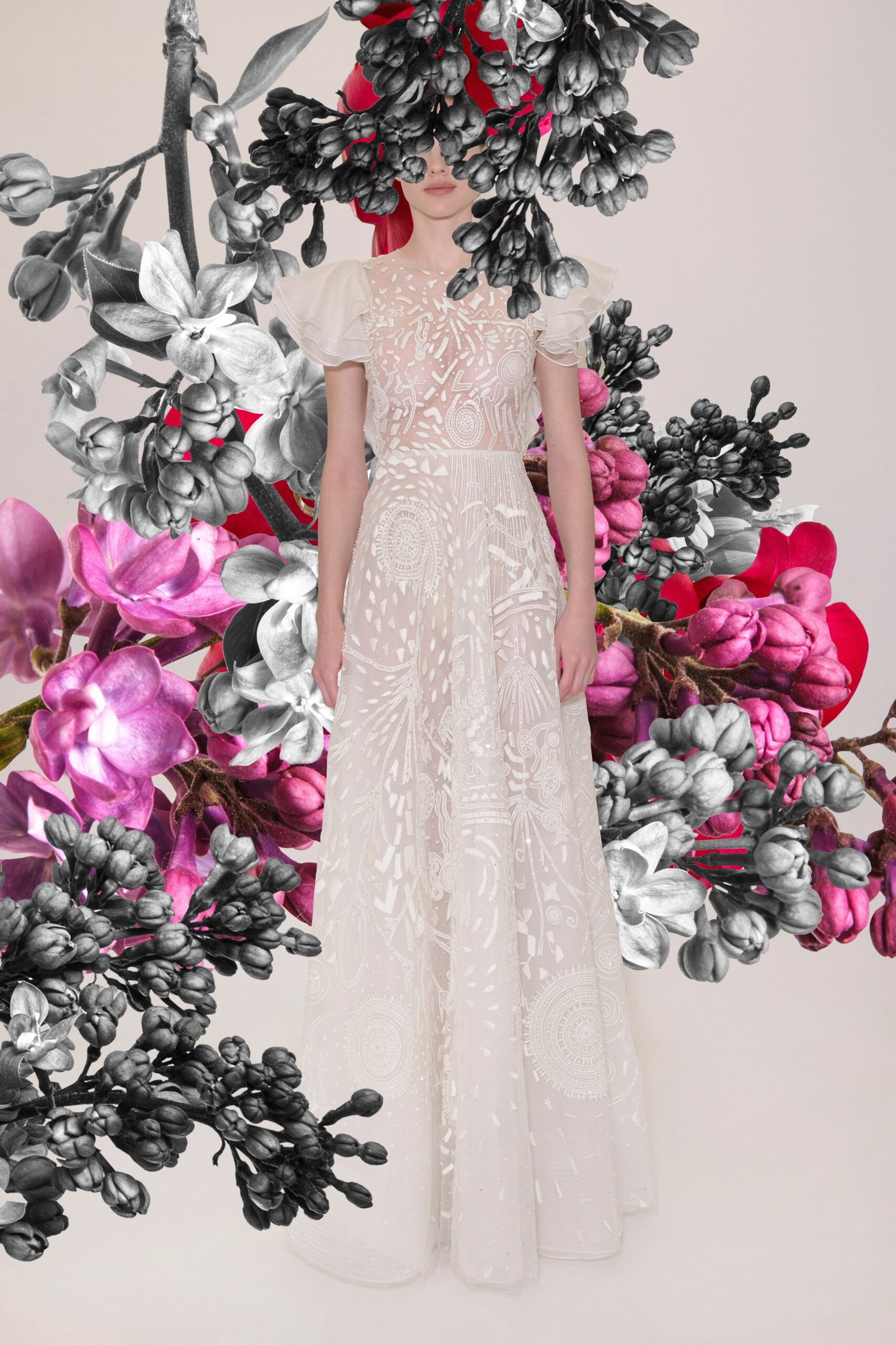 Reem Acra S/S 21 Bridal Look 3