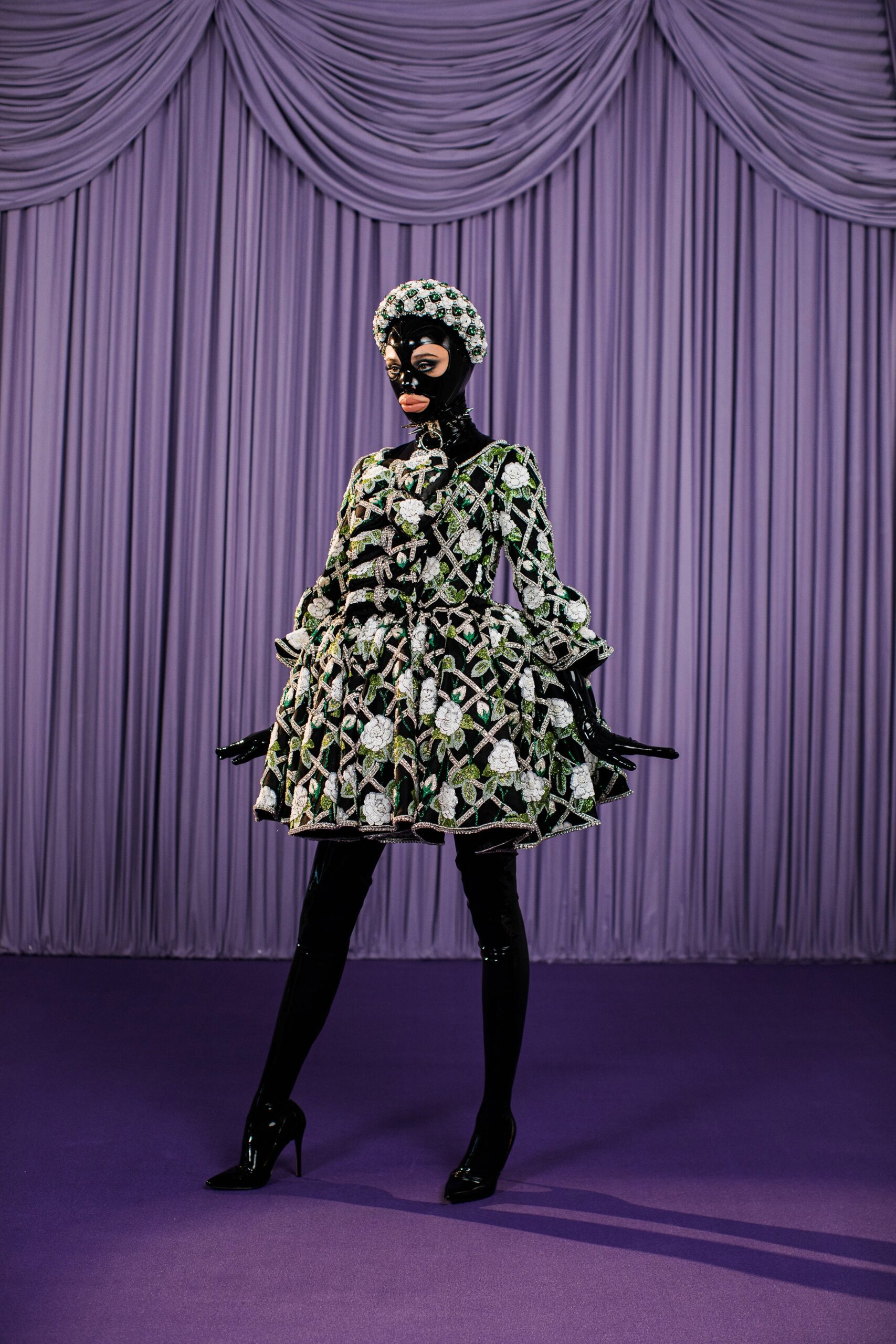 Richard Quinn F/W 21 Look 3