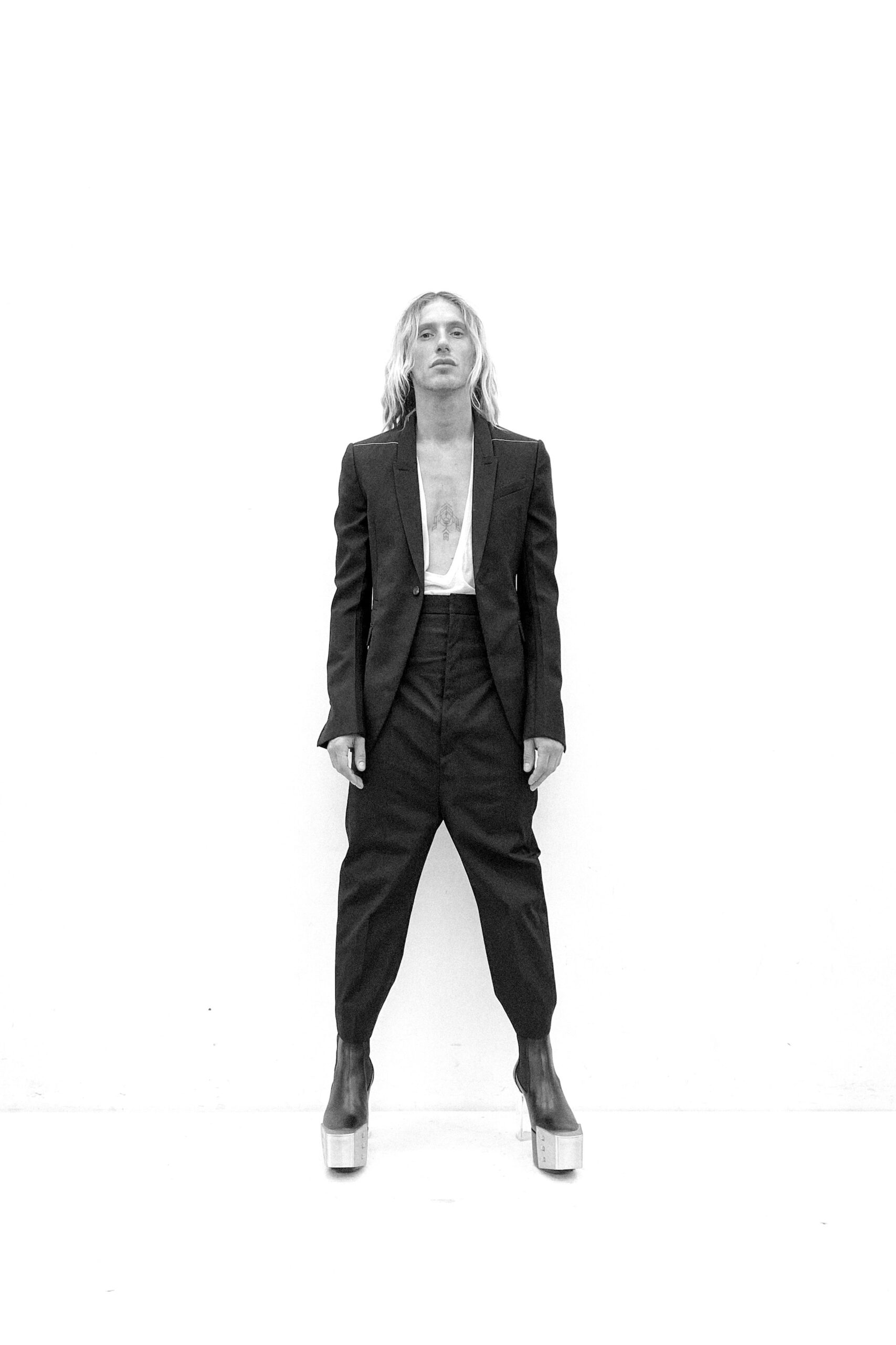 Rick Owens S/S 21 Menswear Look 3