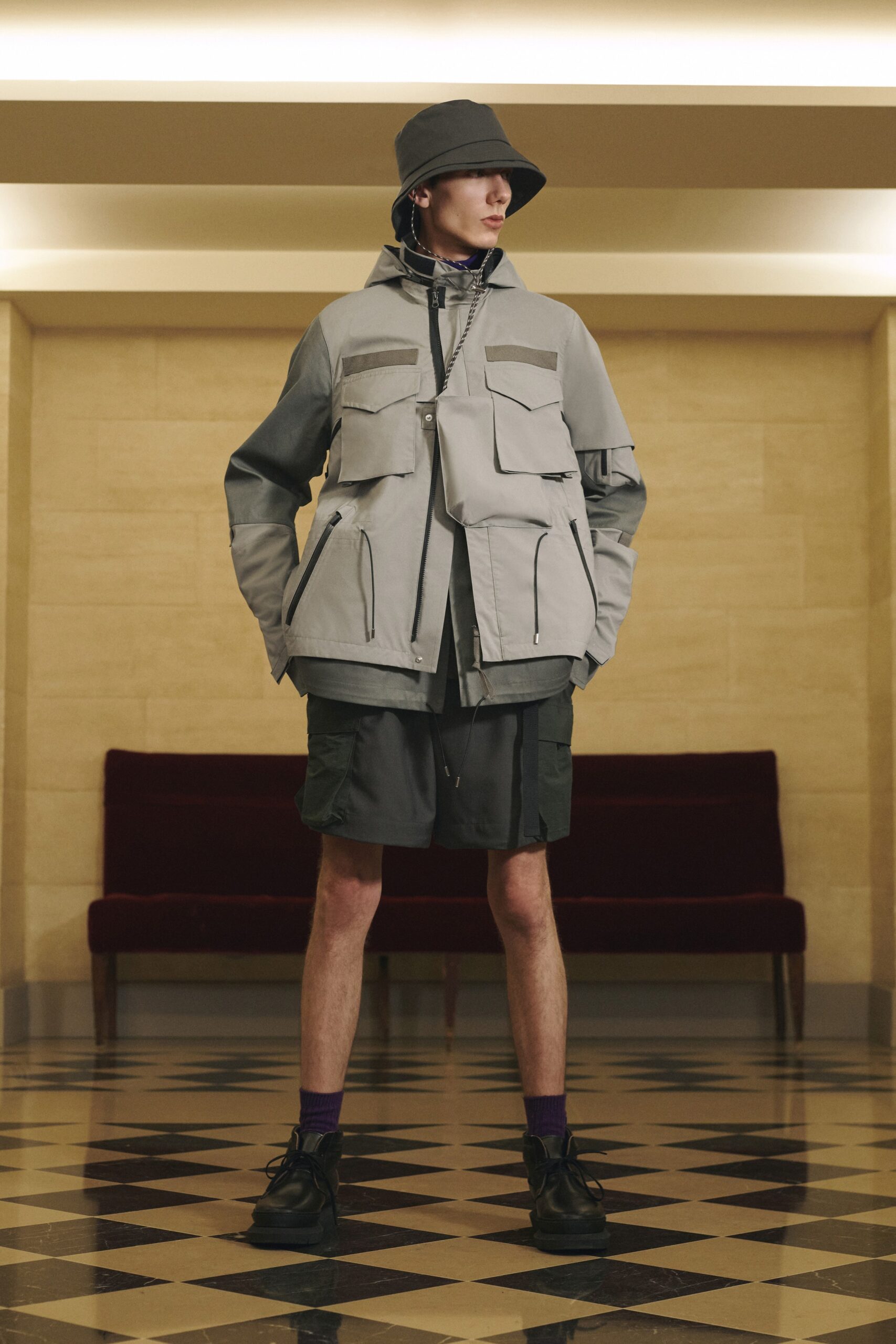 Sacai S/S 22 Menswear Look 3