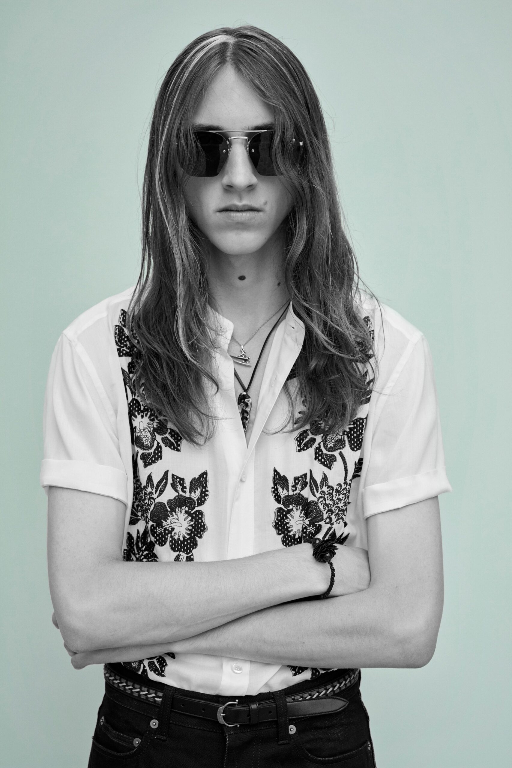 Saint Laurent S/S 21 Menswear Look 3