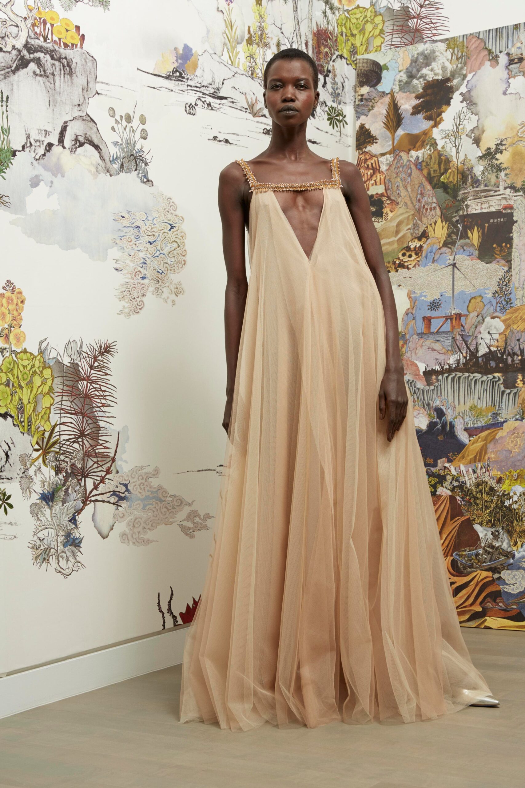 Reem Acra S/S 19 Look 3