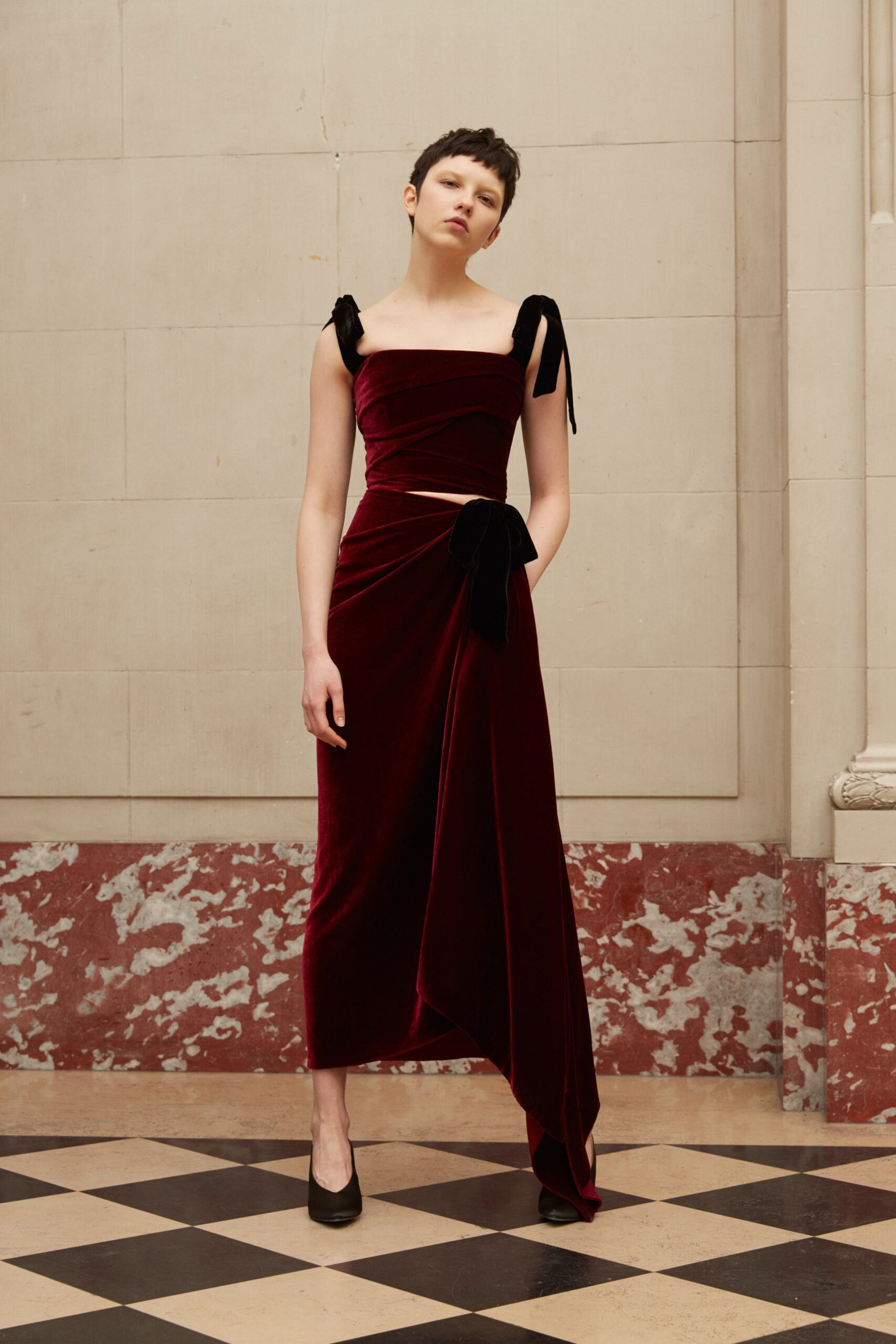 Reem Acra F/W 19 Look 3