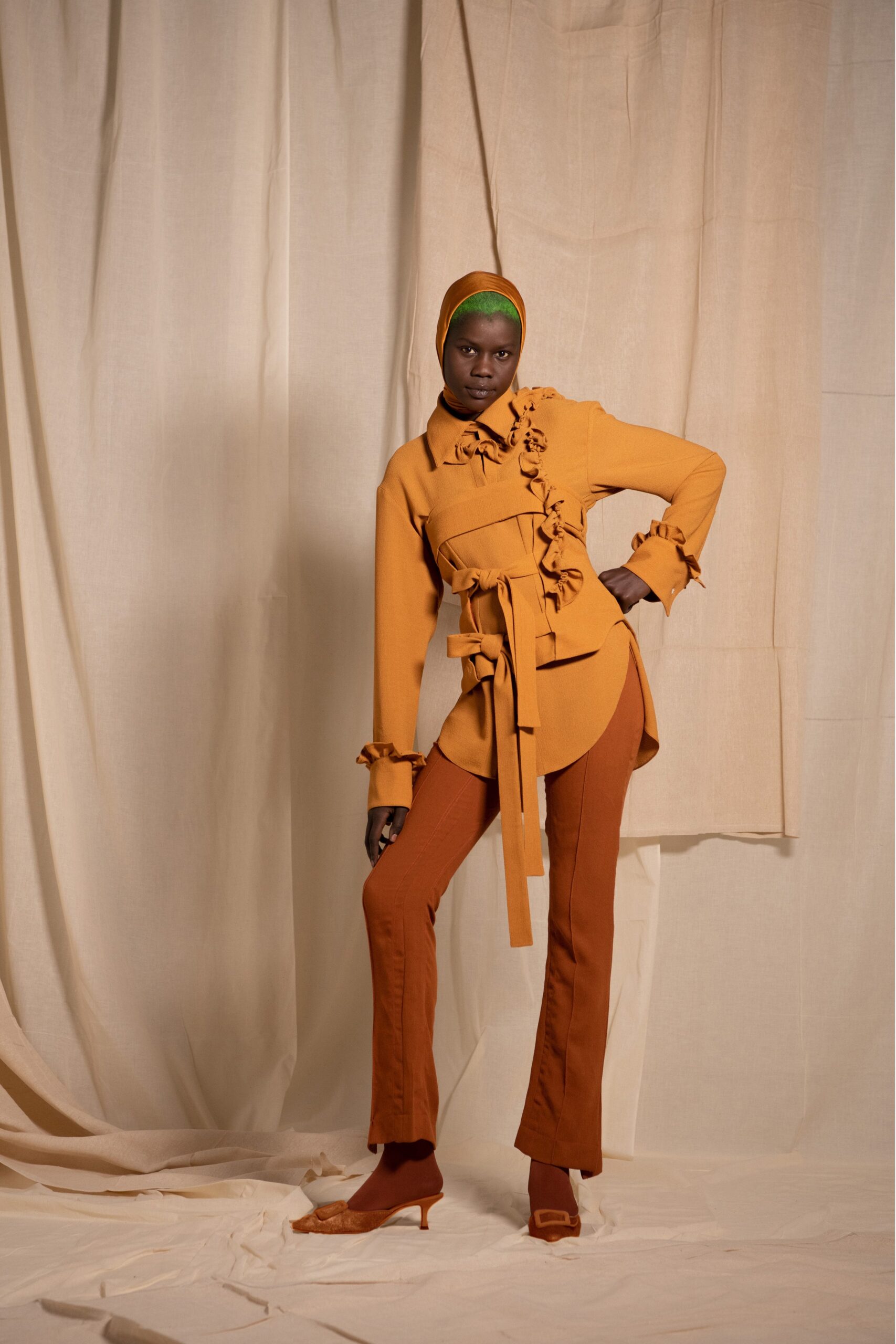 Richard Malone F/W 22 Look 3