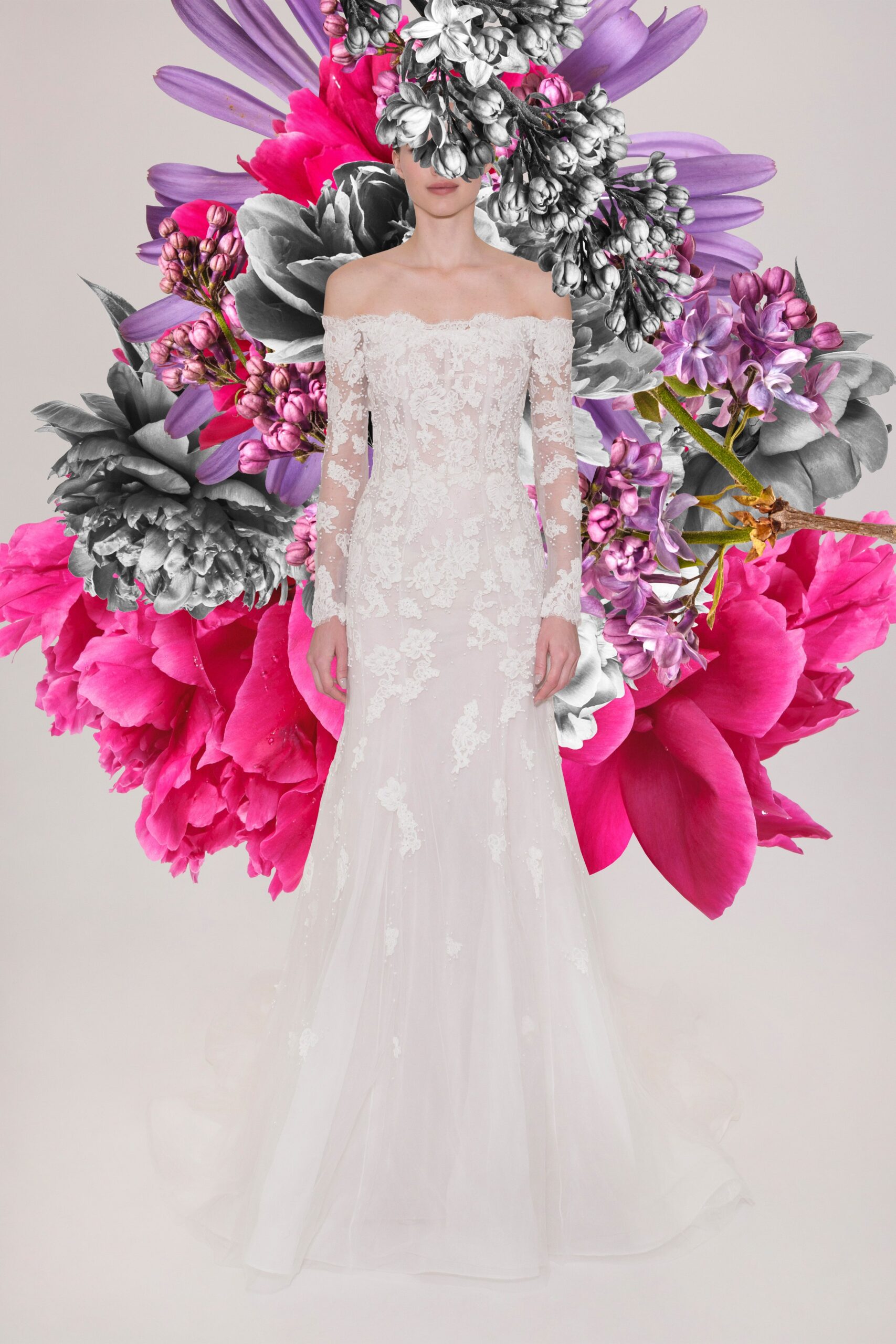 Reem Acra S/S 21 Bridal Look 4