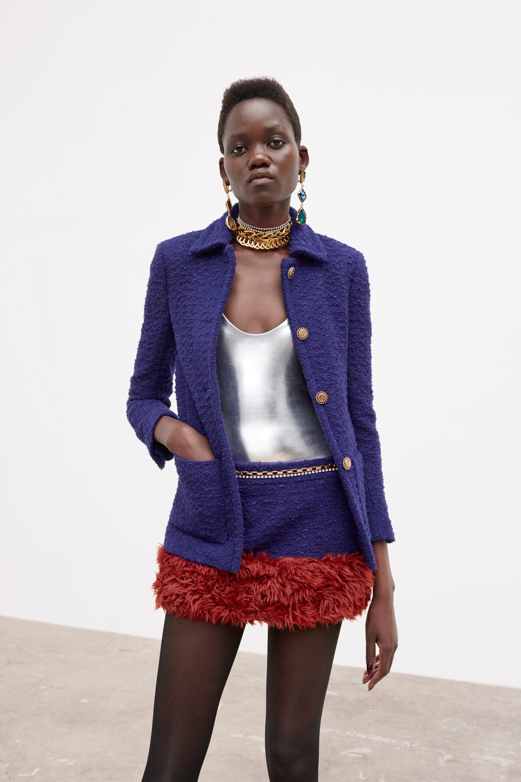 Saint Laurent F/W 21 Look 4