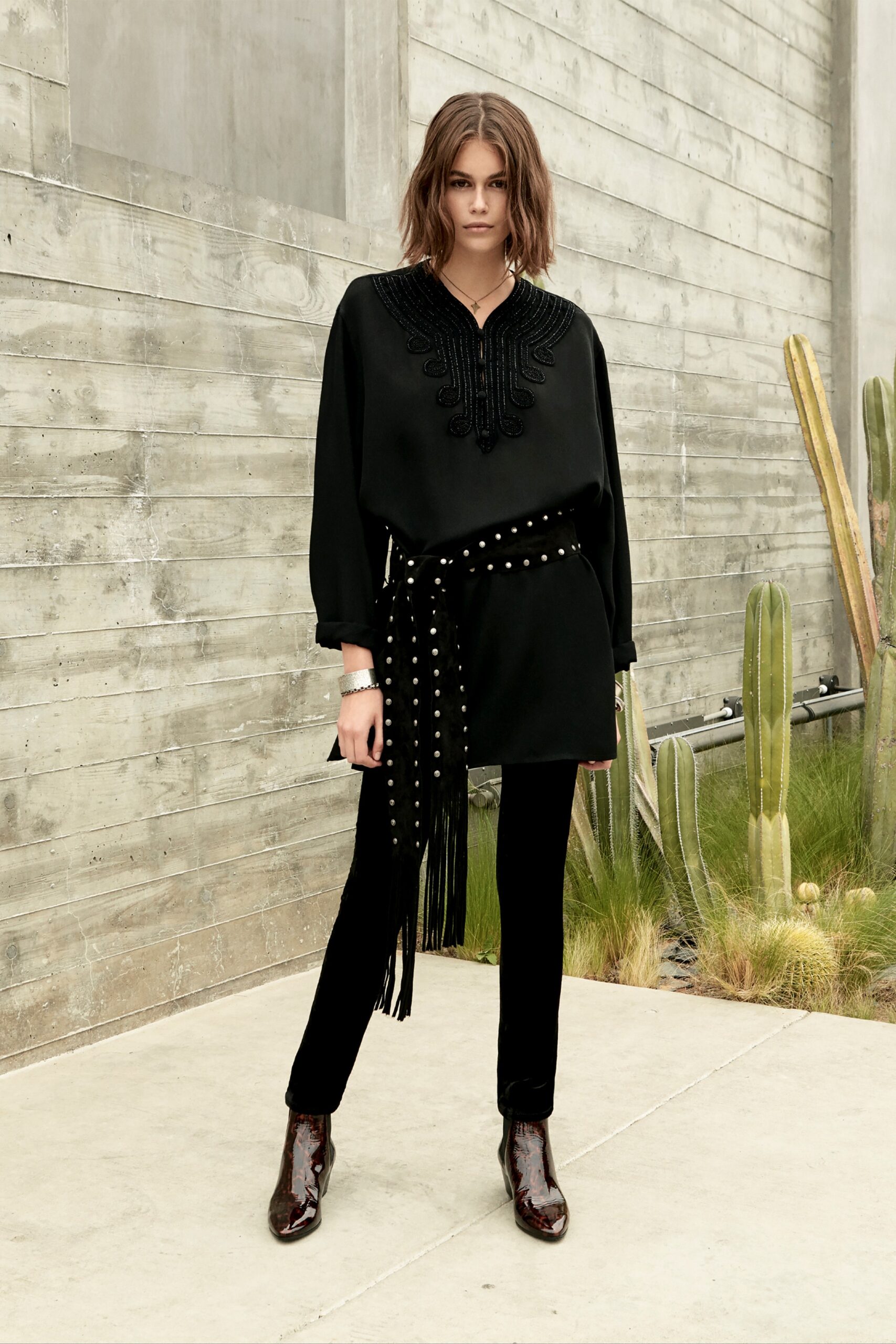 Saint Laurent Resort 20 Look 4