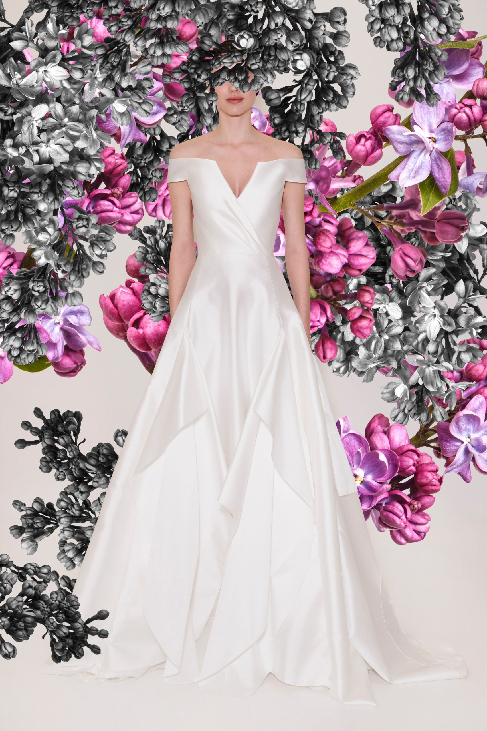 Reem Acra S/S 21 Bridal Look 6